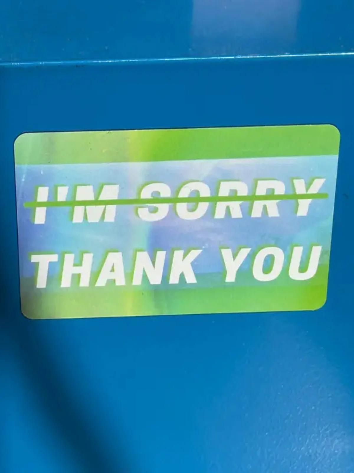 Not Sorry Magnet