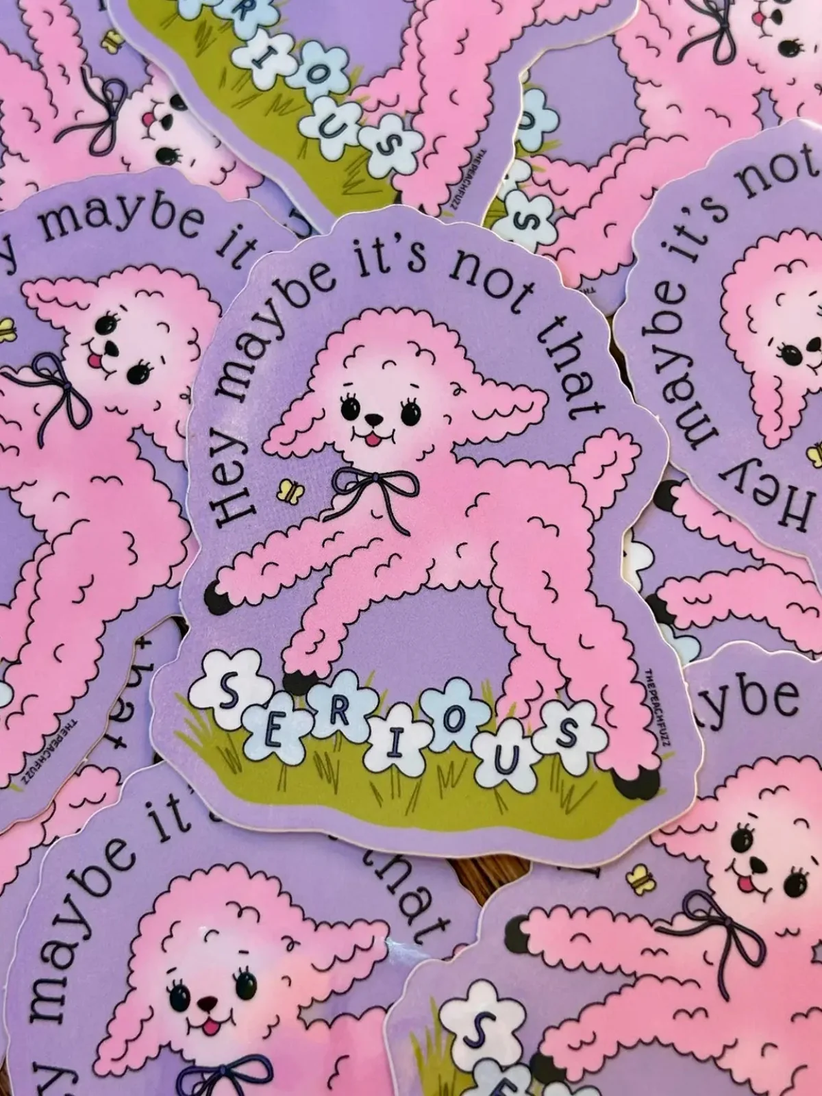 Not That Serious Sticker - Image 2