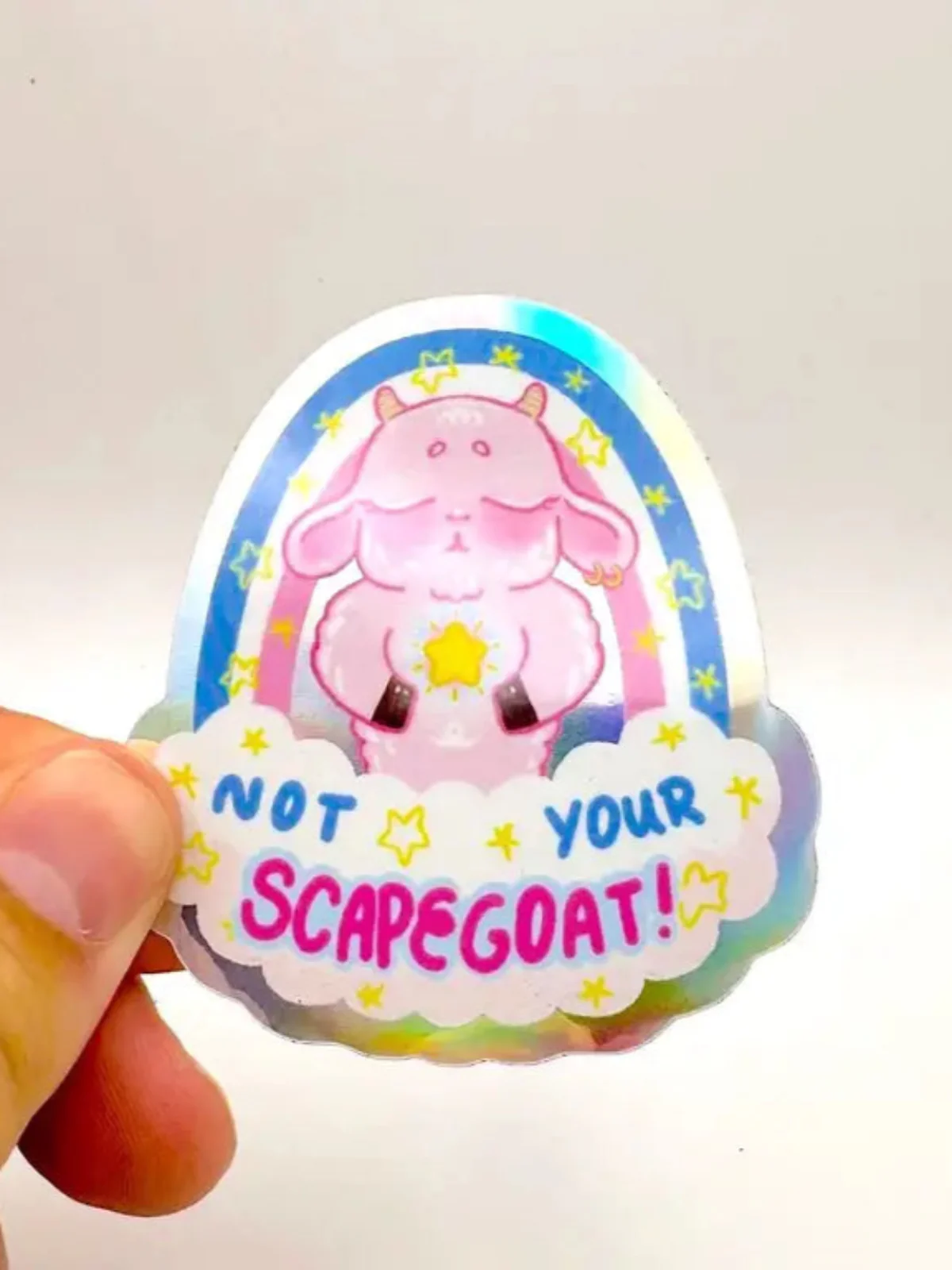 Not Your Scapegoat Sticker - Image 2
