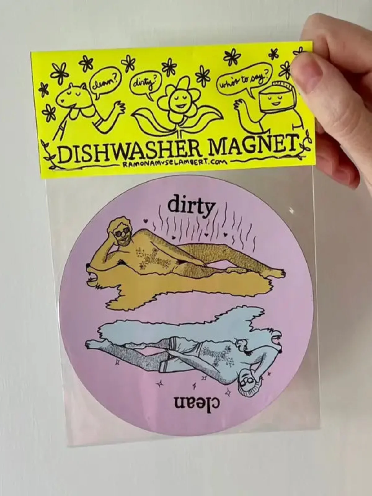 Nudey Dishwasher Magnet