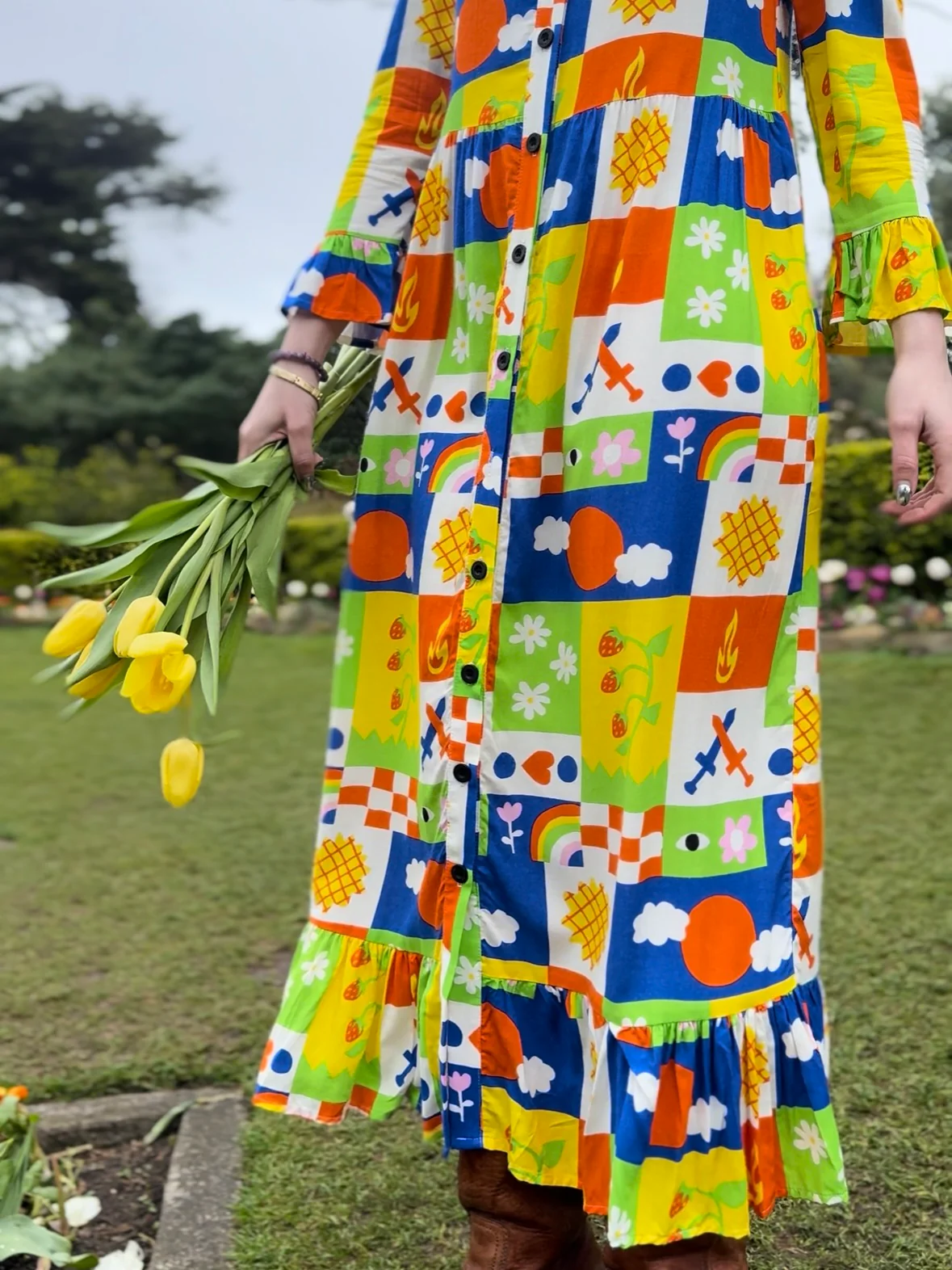 Olive Dress Gentilhomme - Image 7
