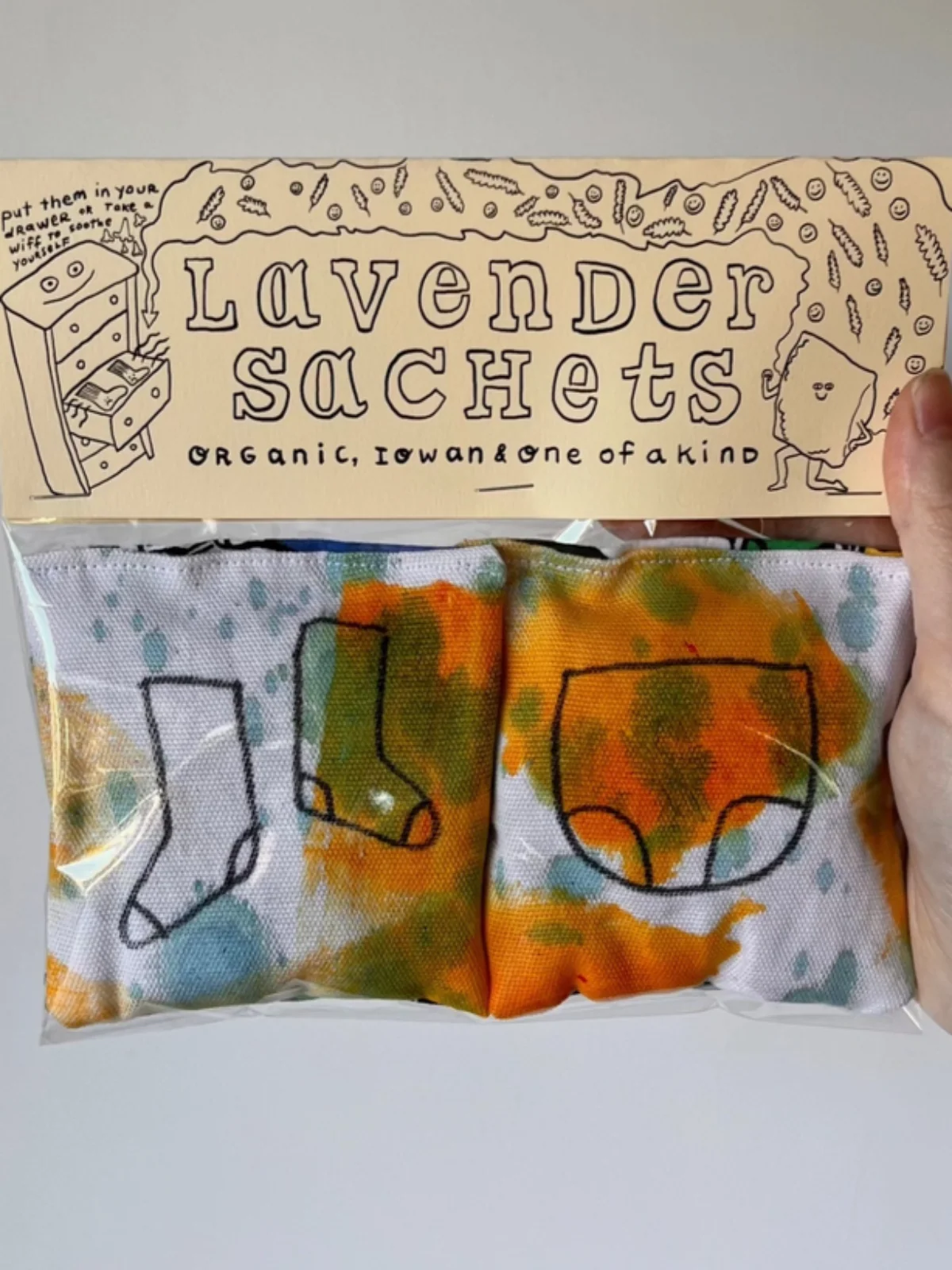 Organic Lavender Sachets