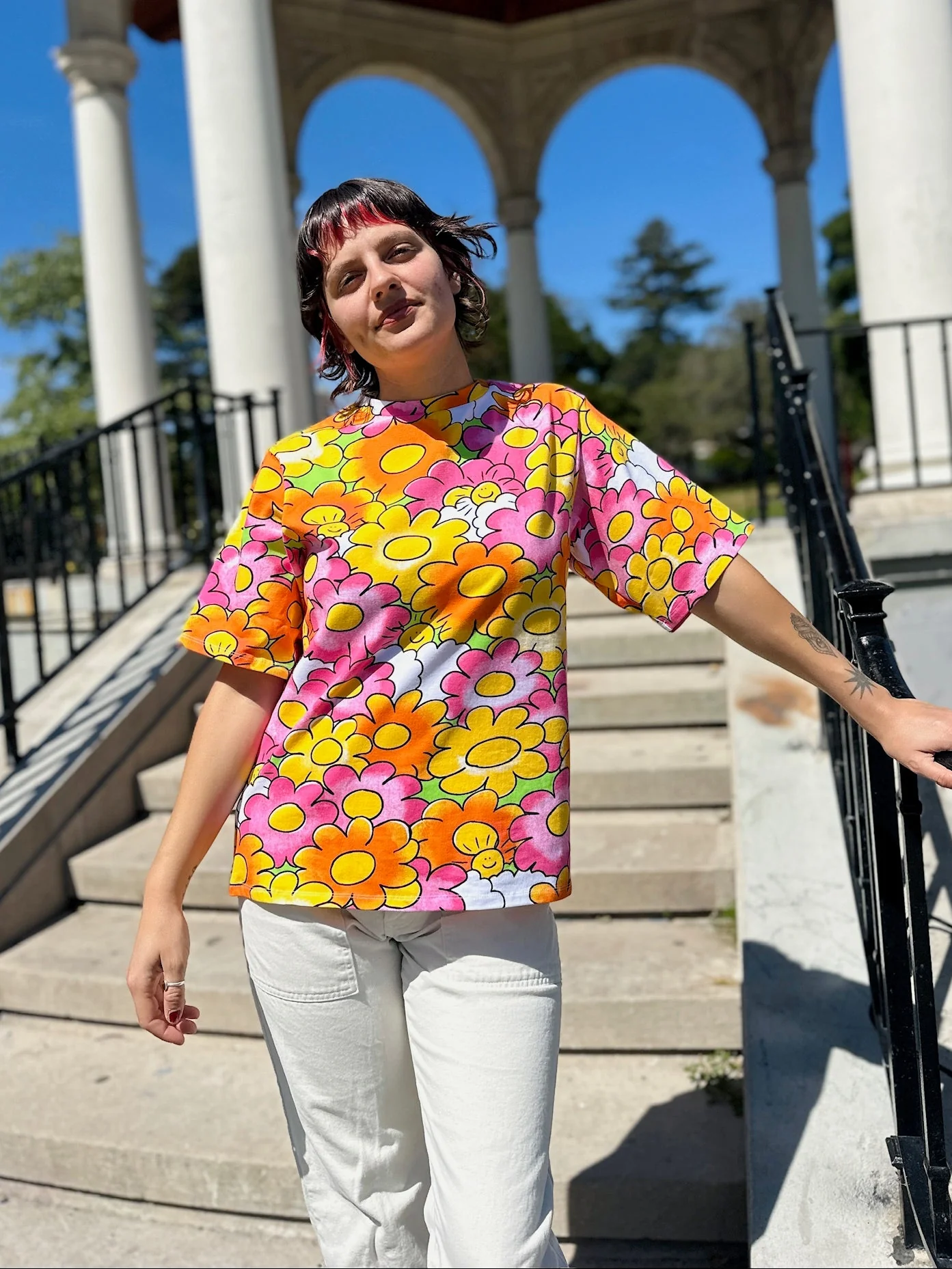 Oversized Tee Sunny Side Up - Image 2