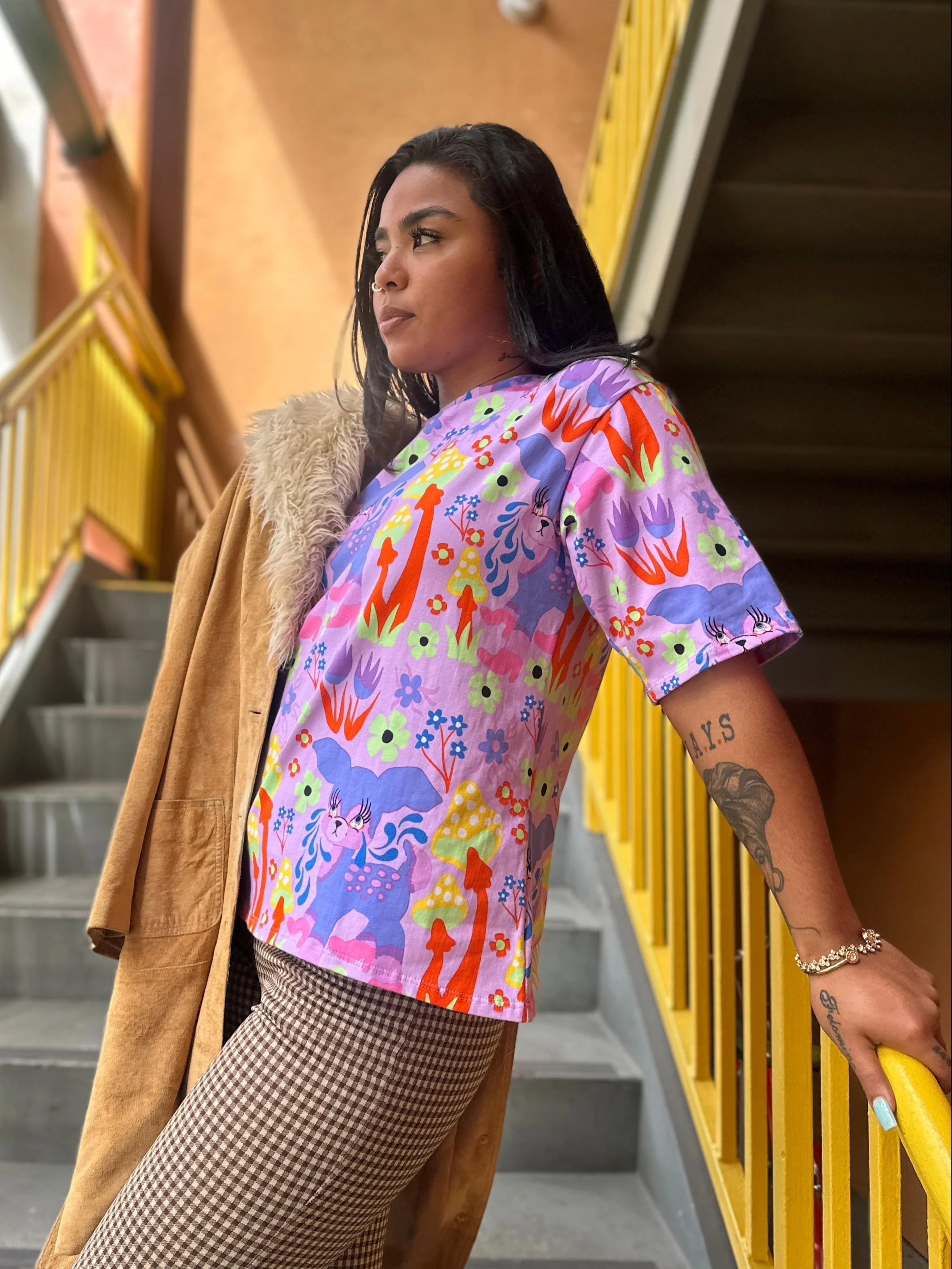 Oversized Tee Cry Baby - Image 2