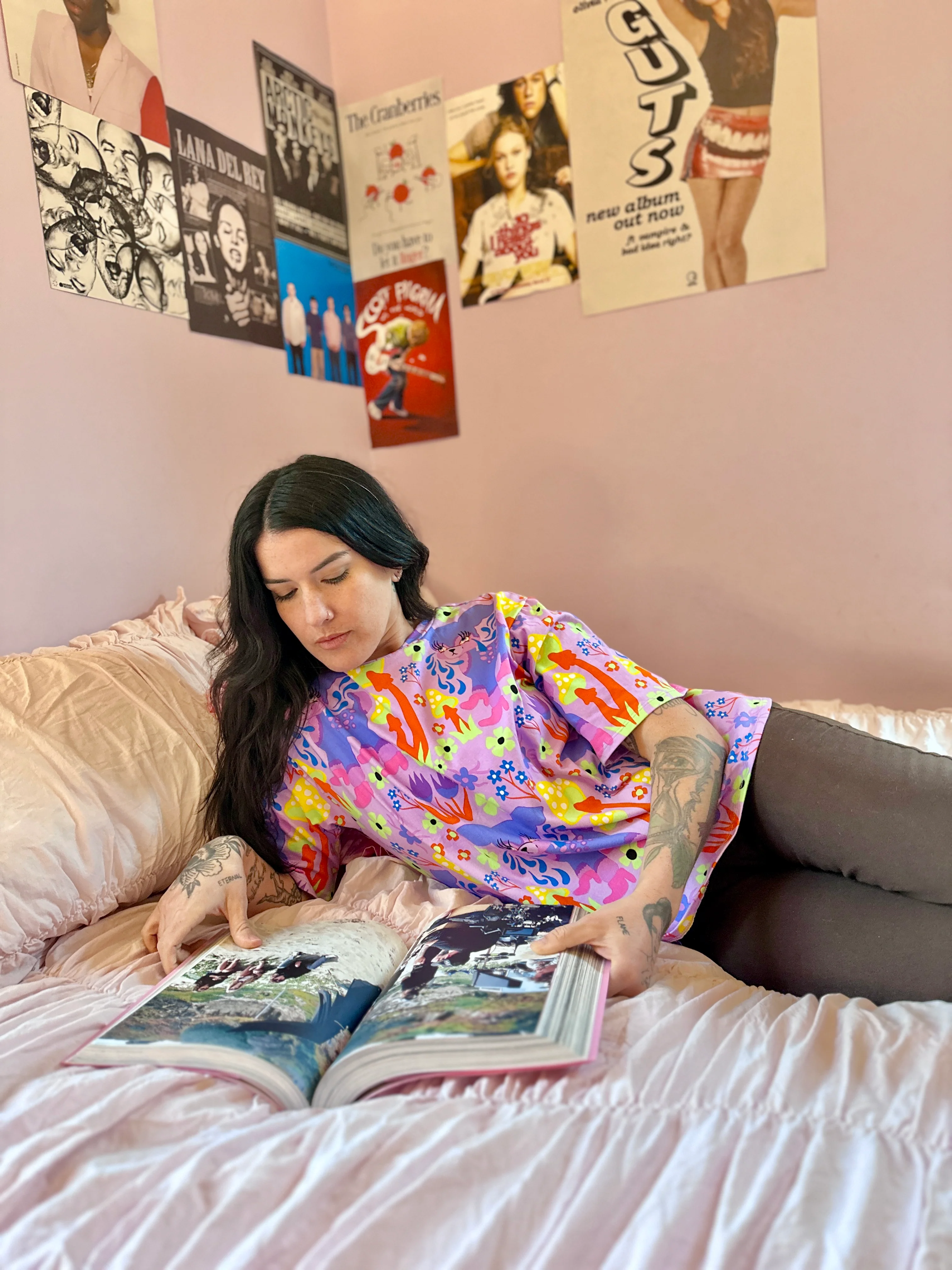 Oversized Tee Cry Baby - Image 3