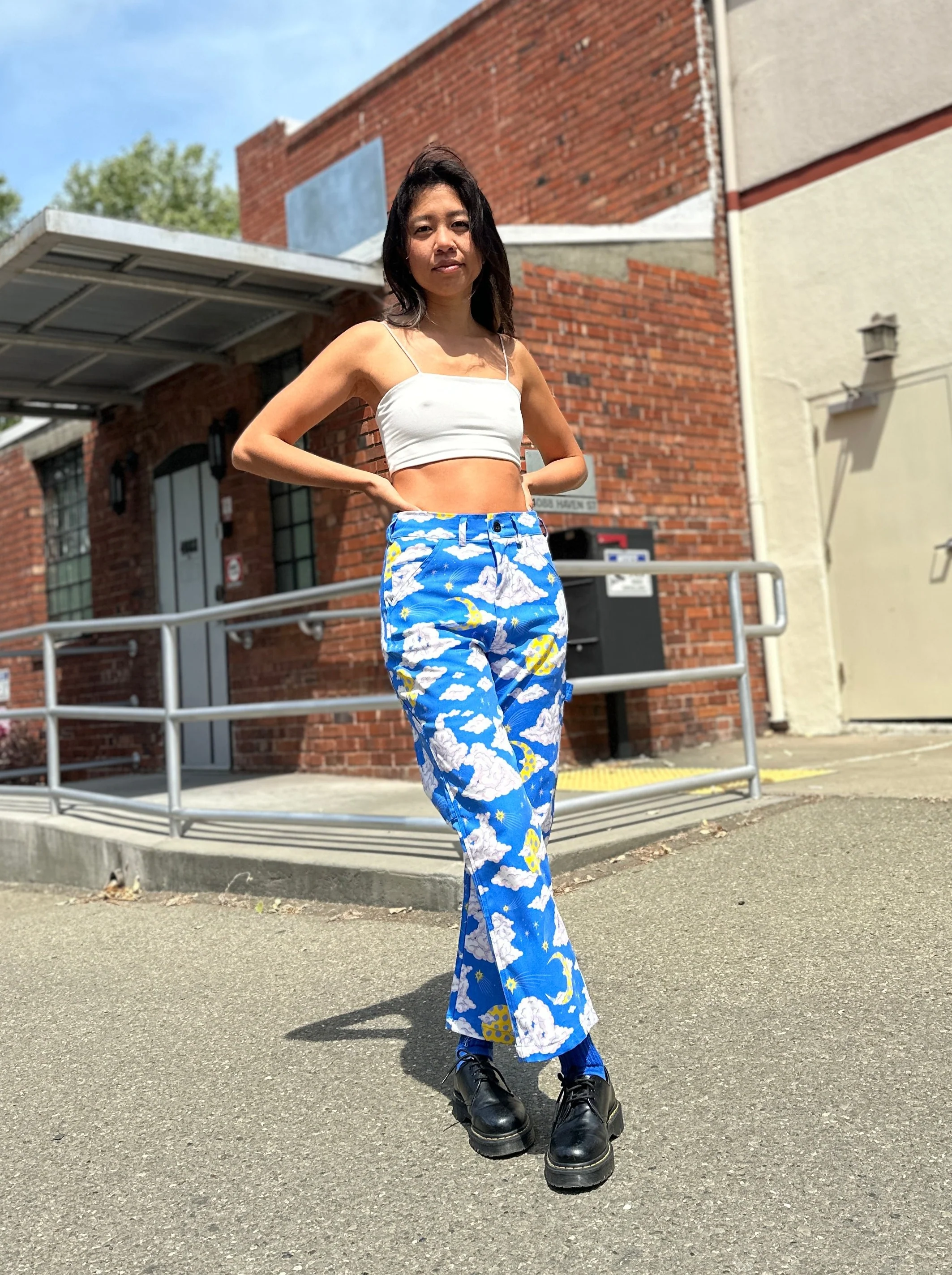 Painter Pant Cloud People - Image 2