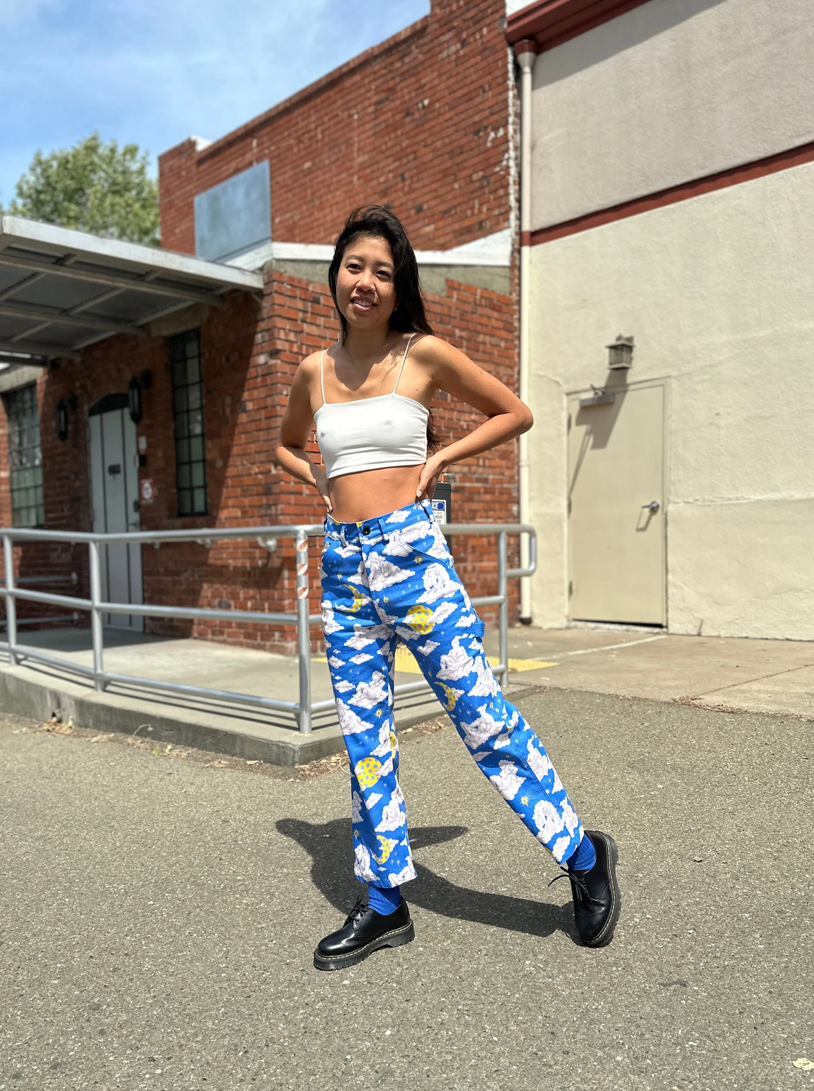 Painter Pant Cloud People - Image 3