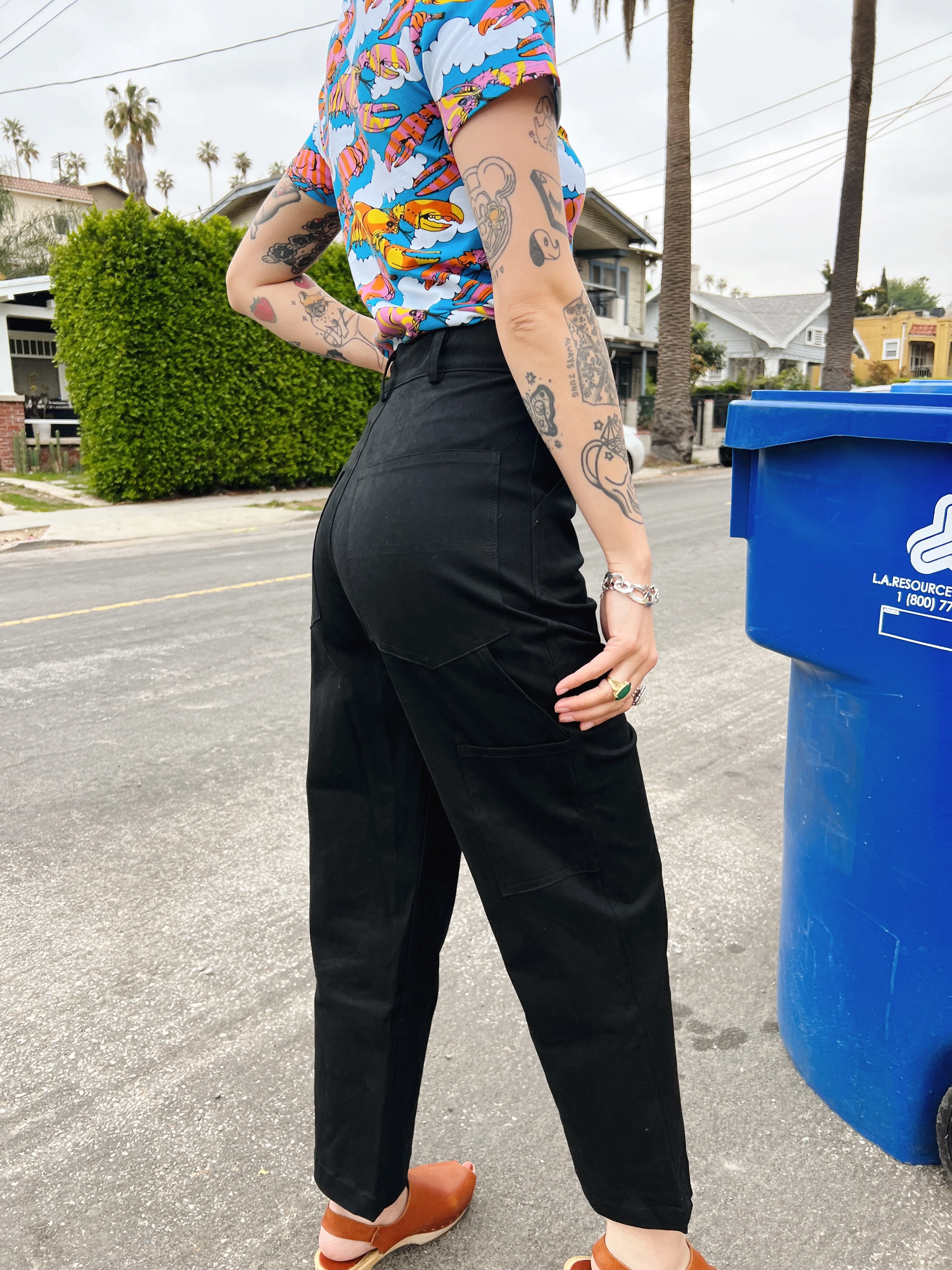 Painter Pant Black Twill - Image 5