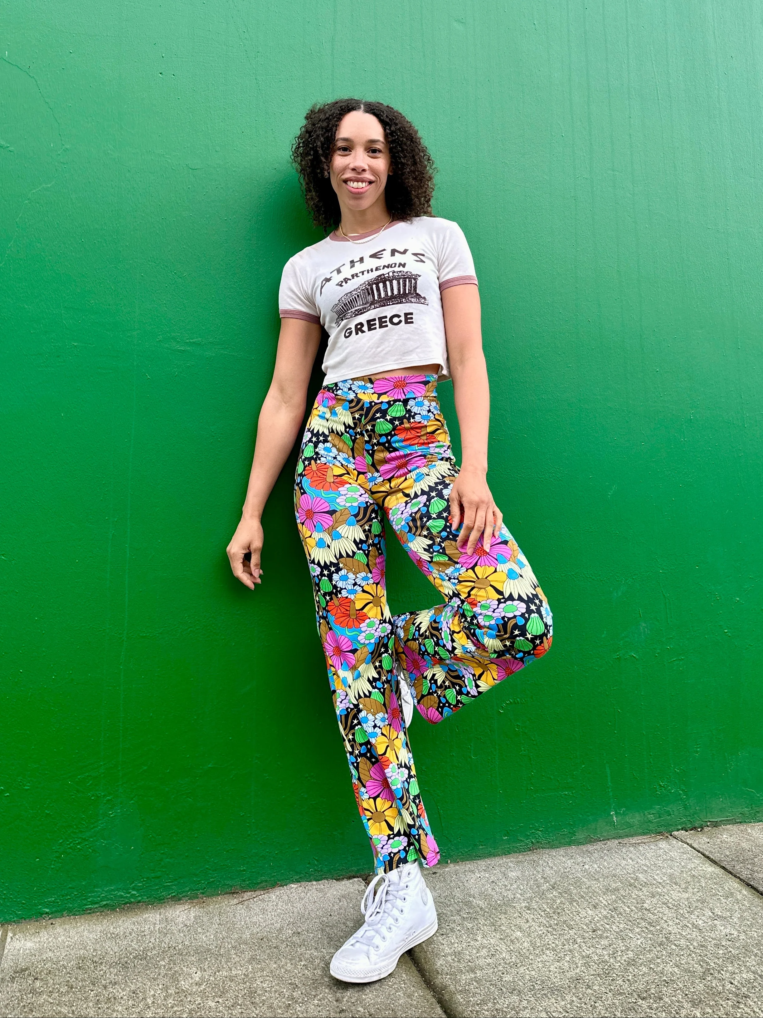 Palazzo Pant Cosmic Floral - Image 2