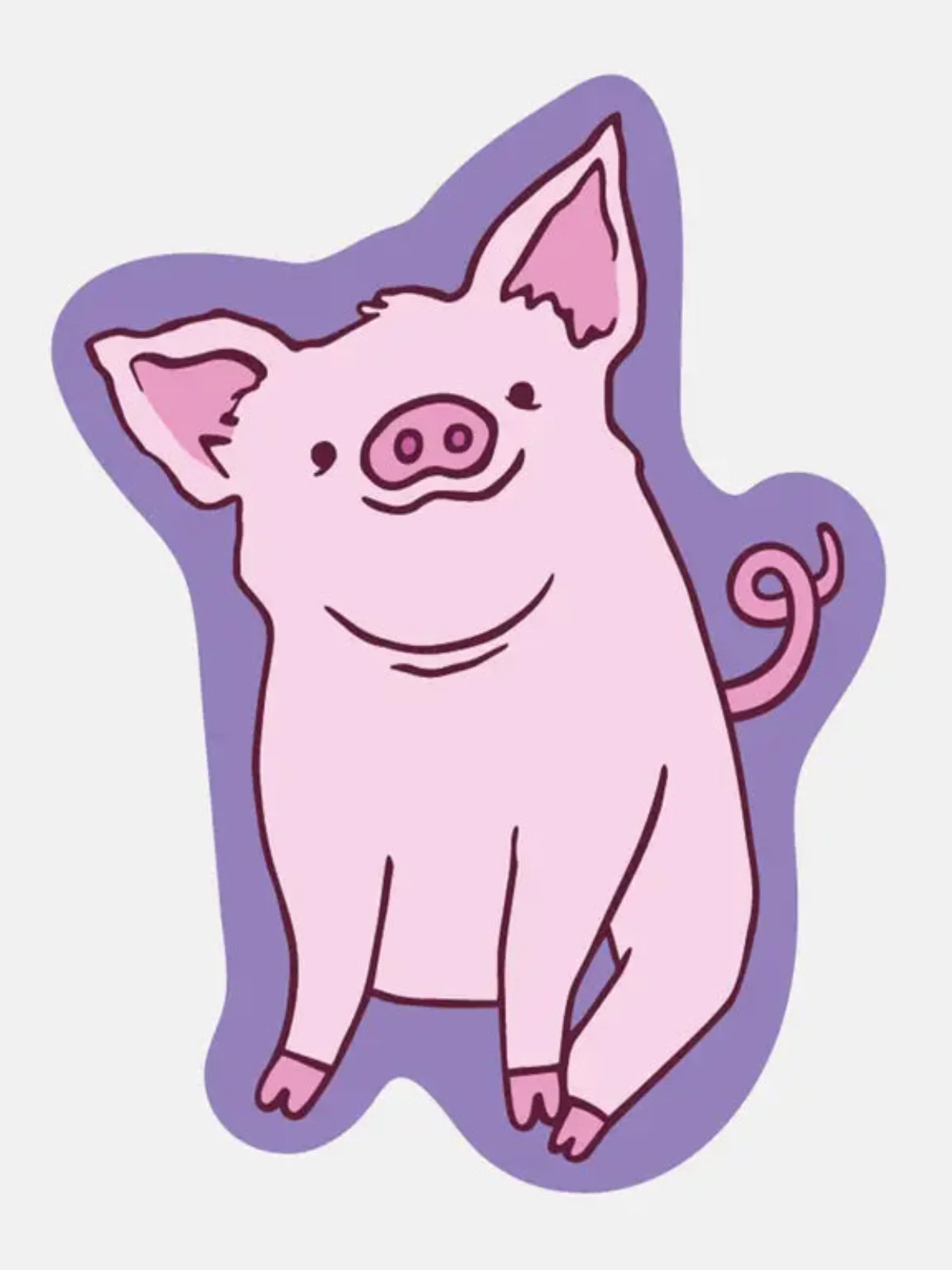 Piggy Sticker