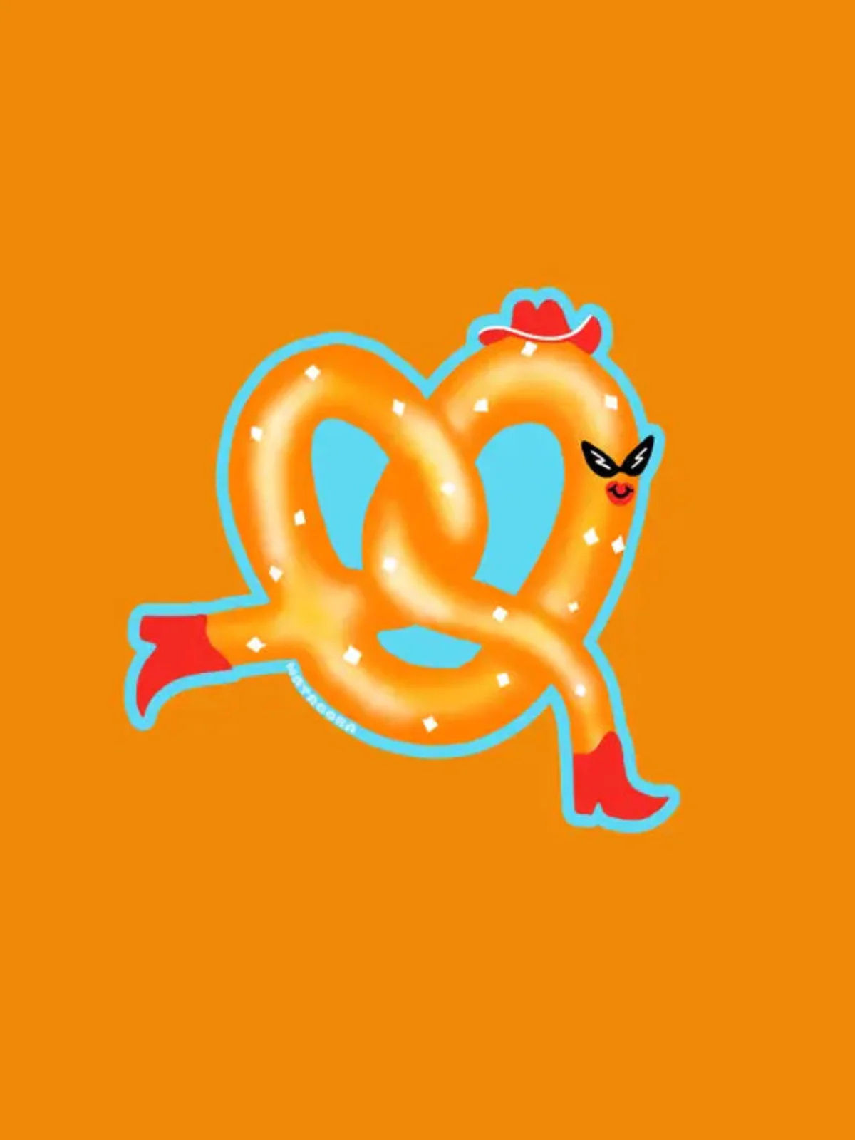 Pretzel Sticker