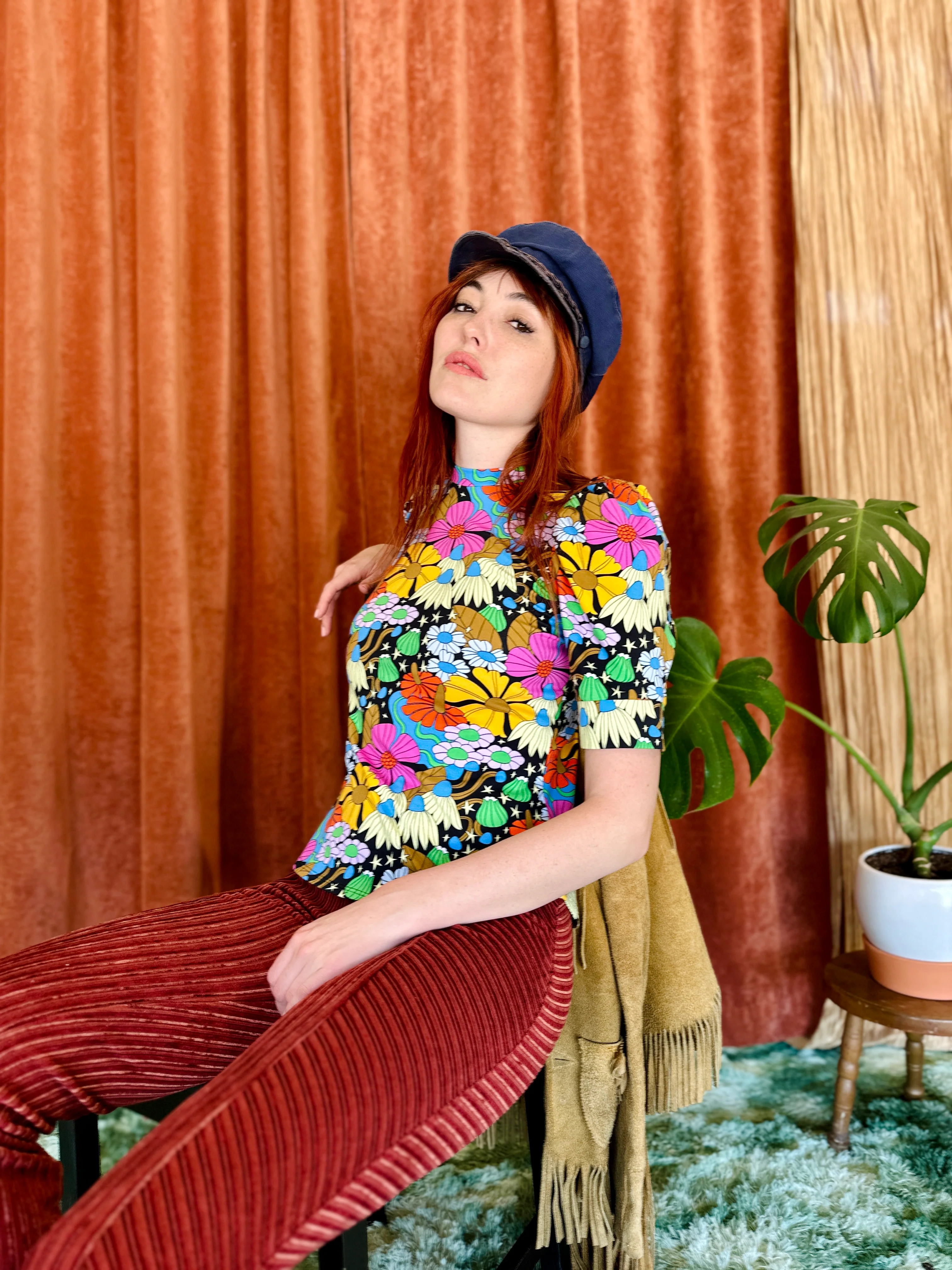 Puff Top Cosmic Floral - Image 11