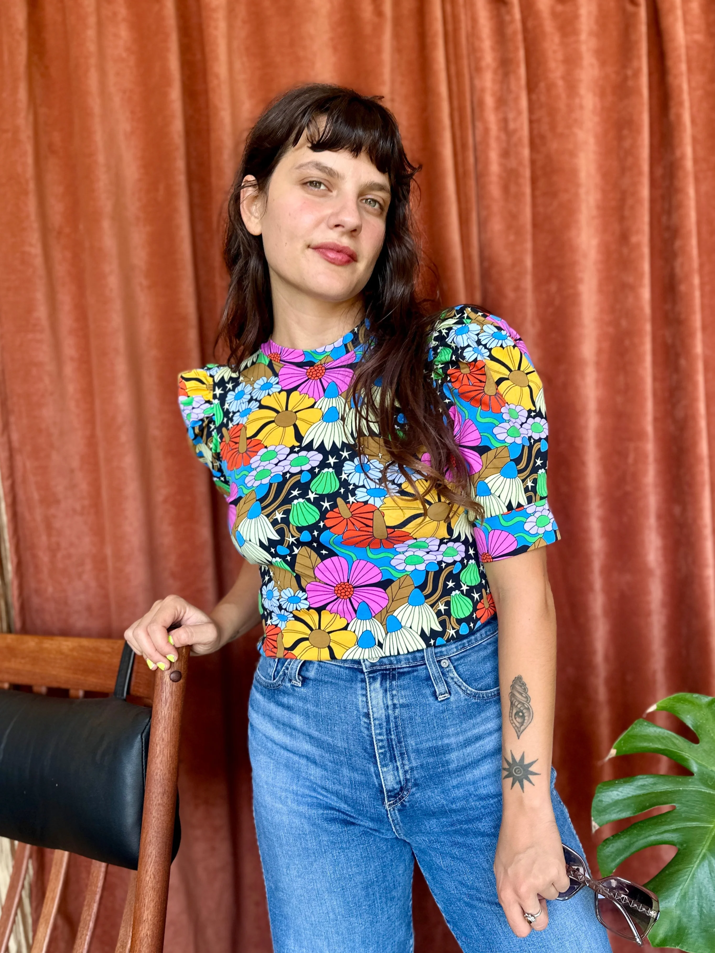Puff Top Cosmic Floral - Image 13