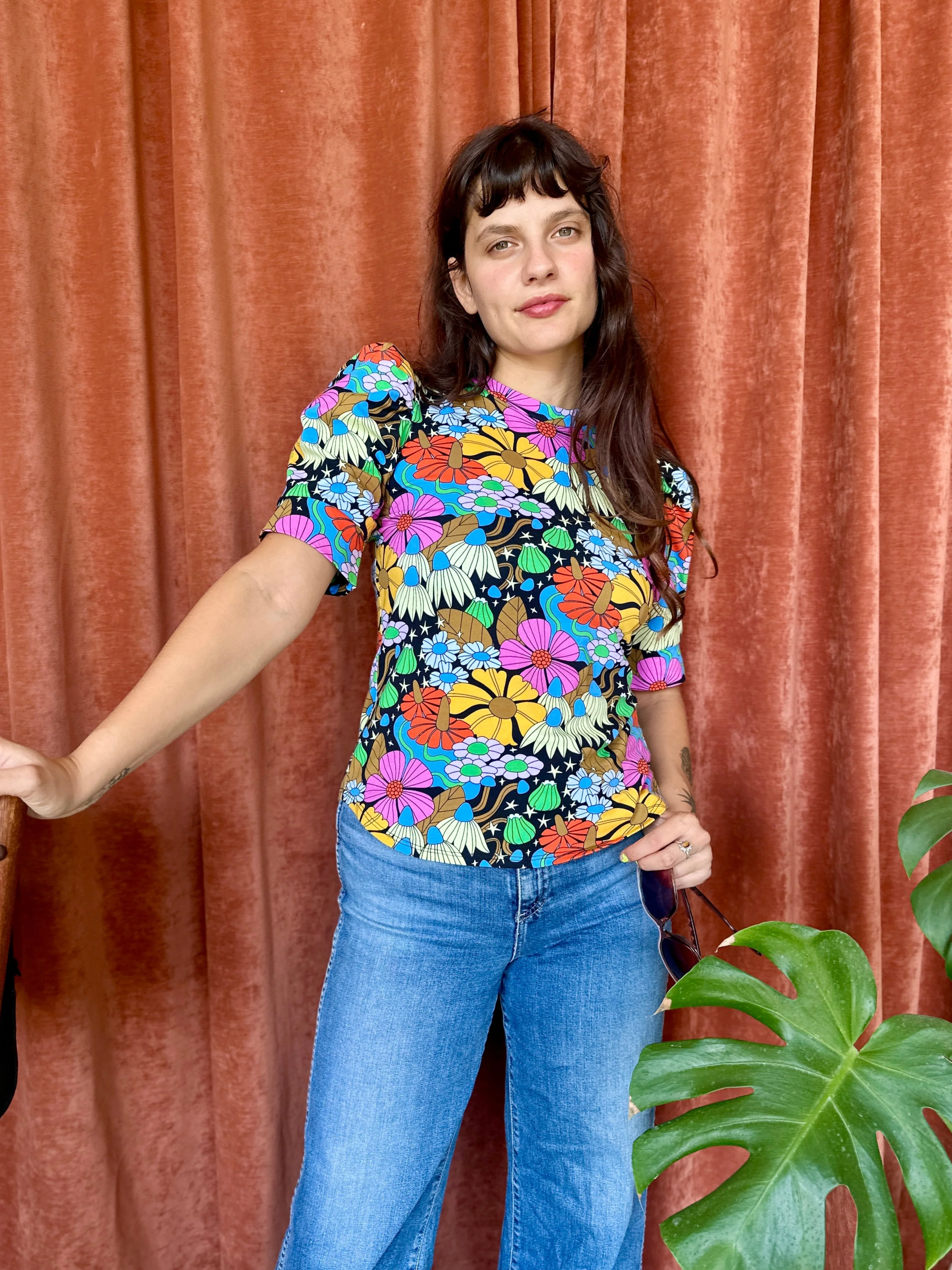 Puff Top Cosmic Floral - Image 15