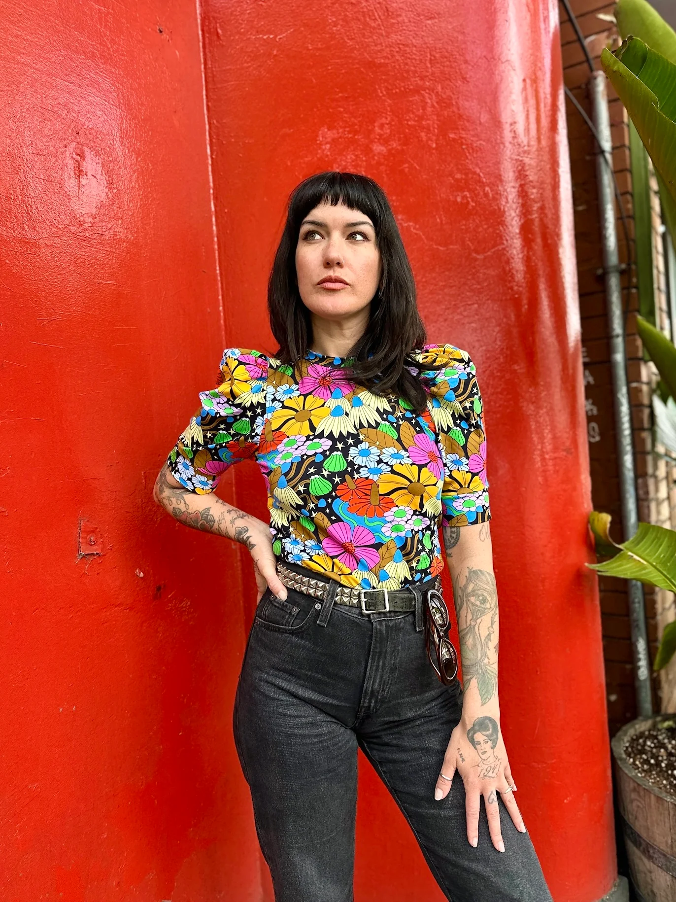Puff Top Cosmic Floral - Image 3