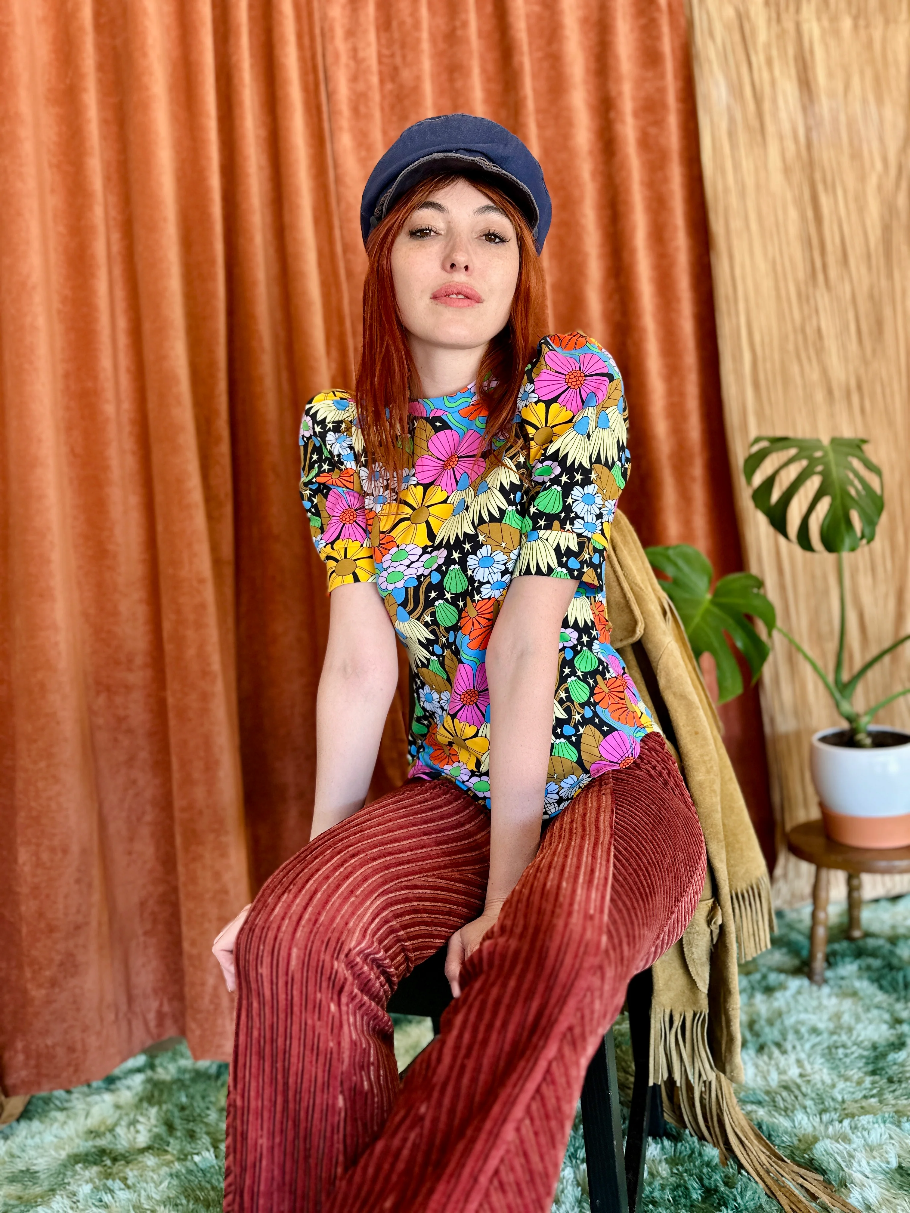 Puff Top Cosmic Floral - Image 9