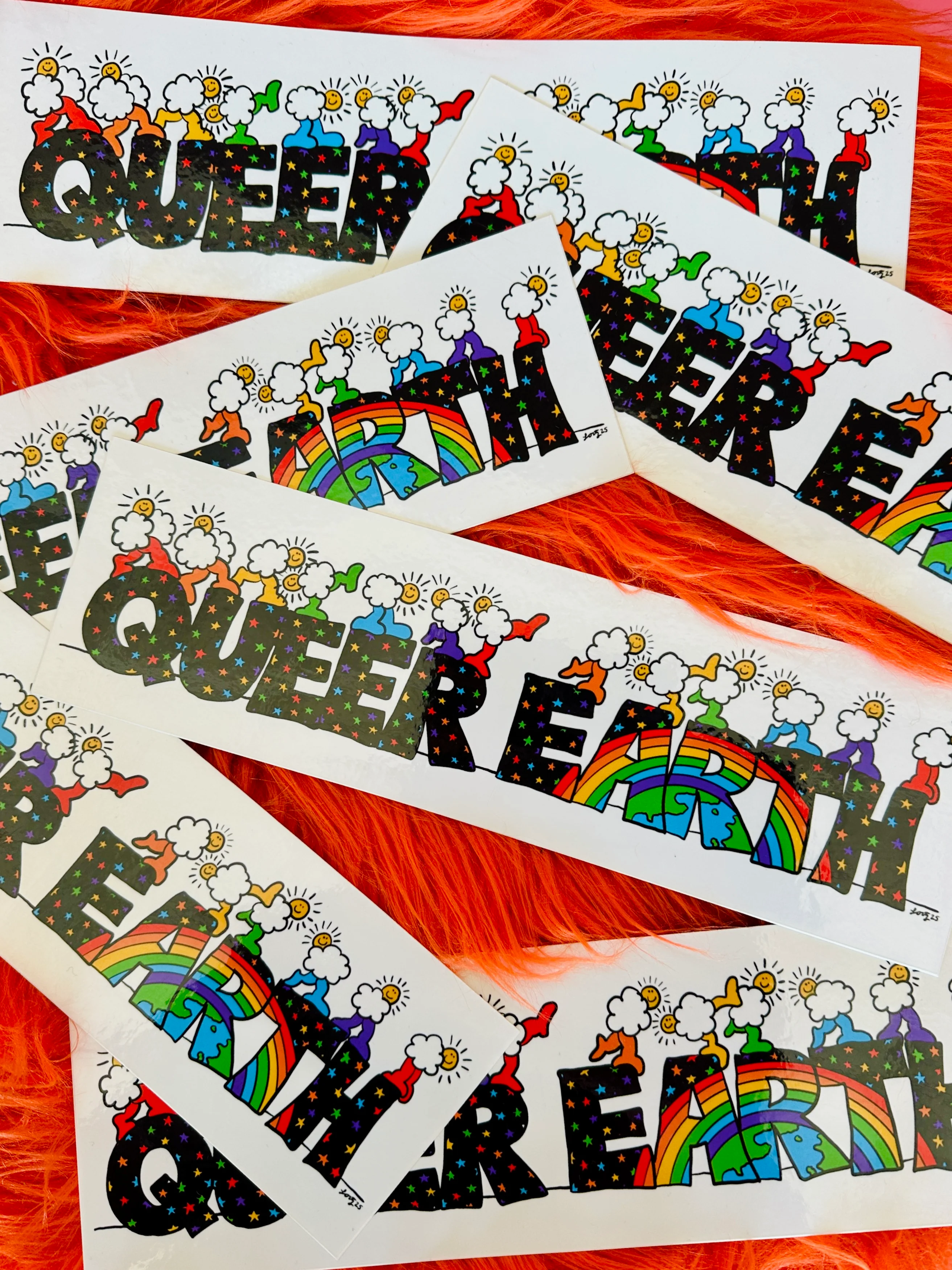 Queer Earth Bumper Sticker