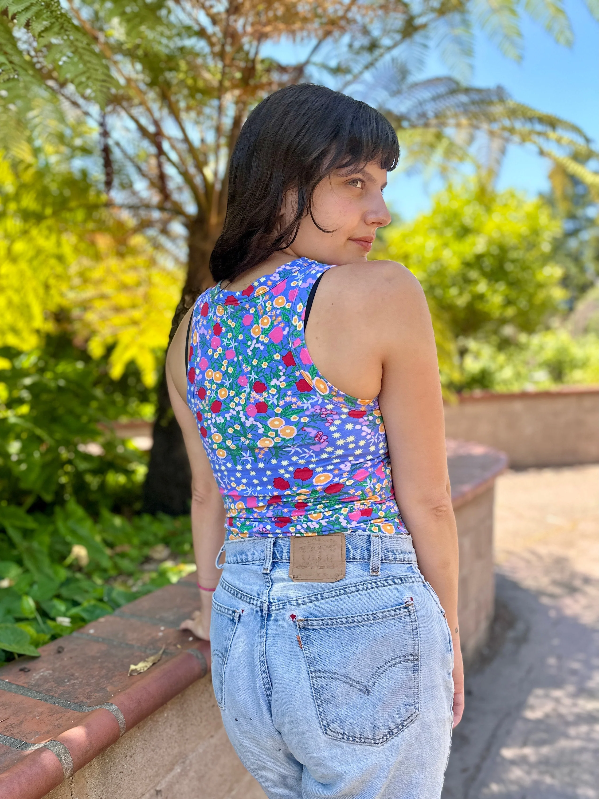 Racerback Tank Super Bloom - Image 3