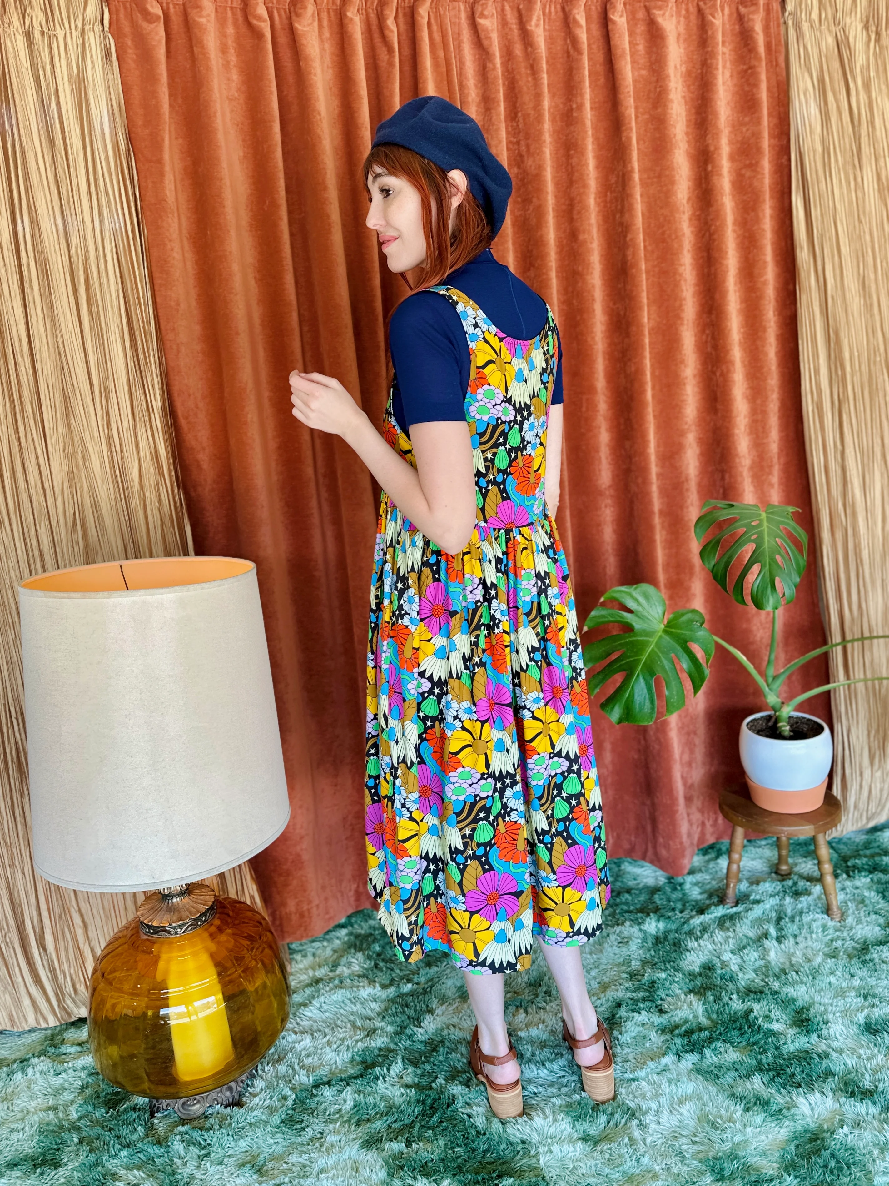 Rayon Naomi Cosmic Floral - Image 4