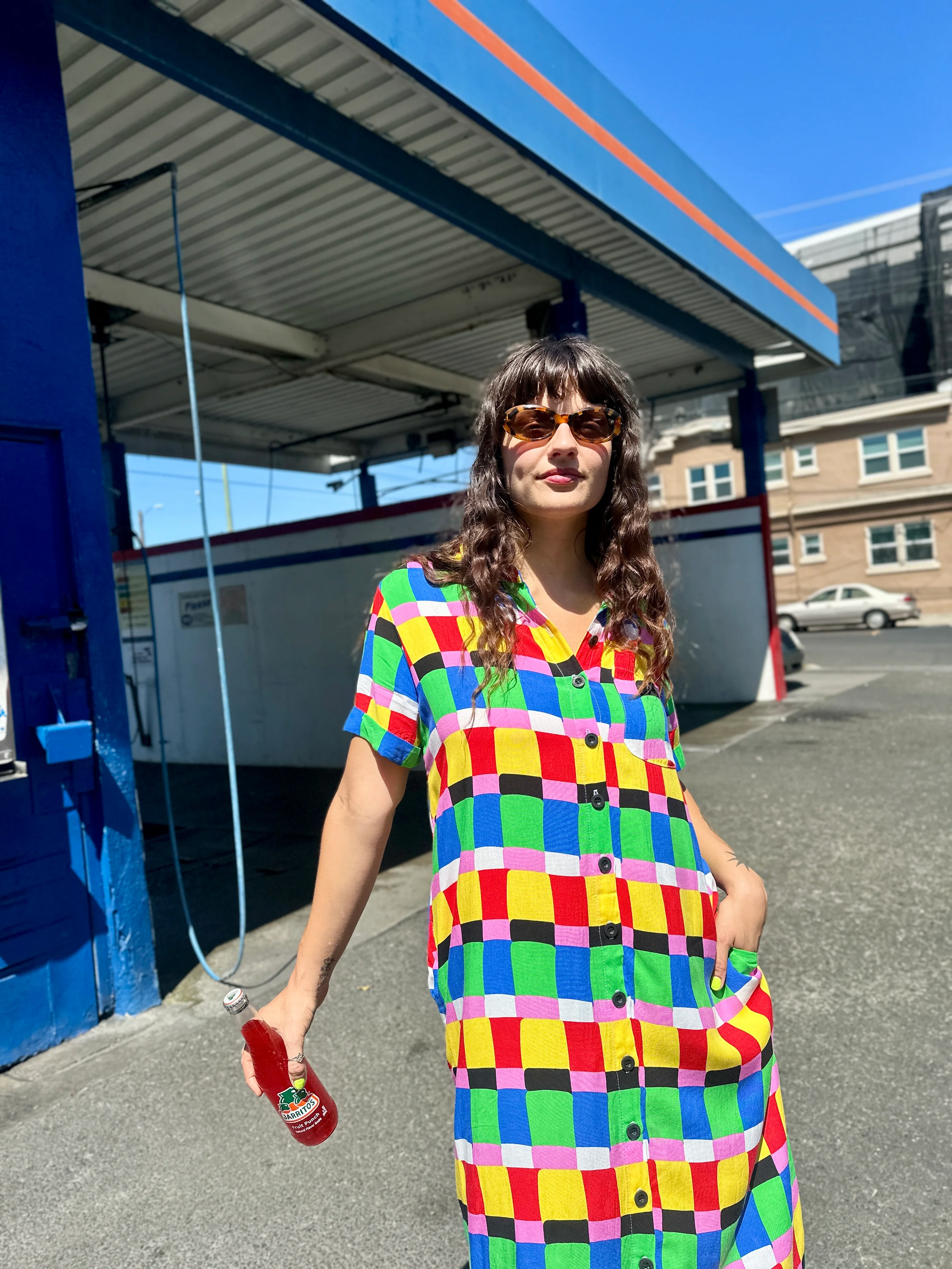 River Dress Candy Weave