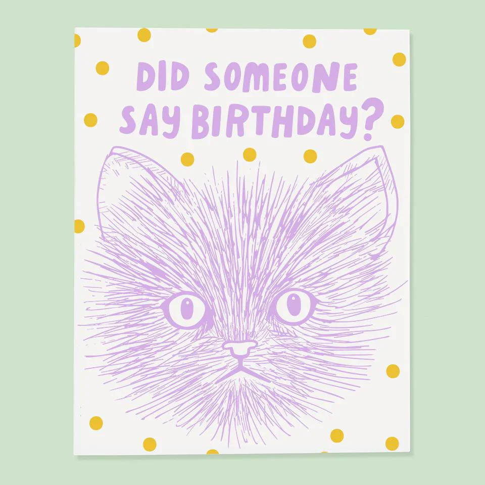 Say Bday Card