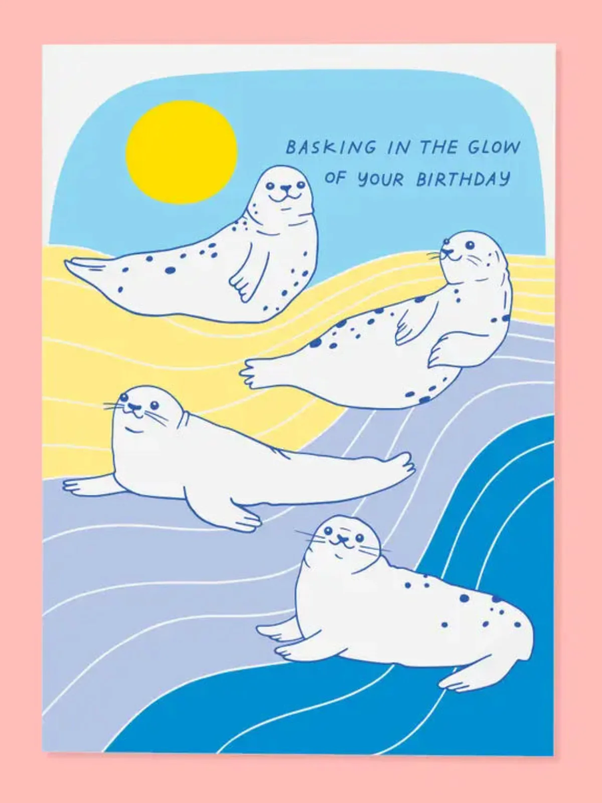 Seal Birthday Card