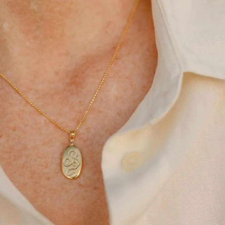 Serpent Rising Snake Pendant - Image 2