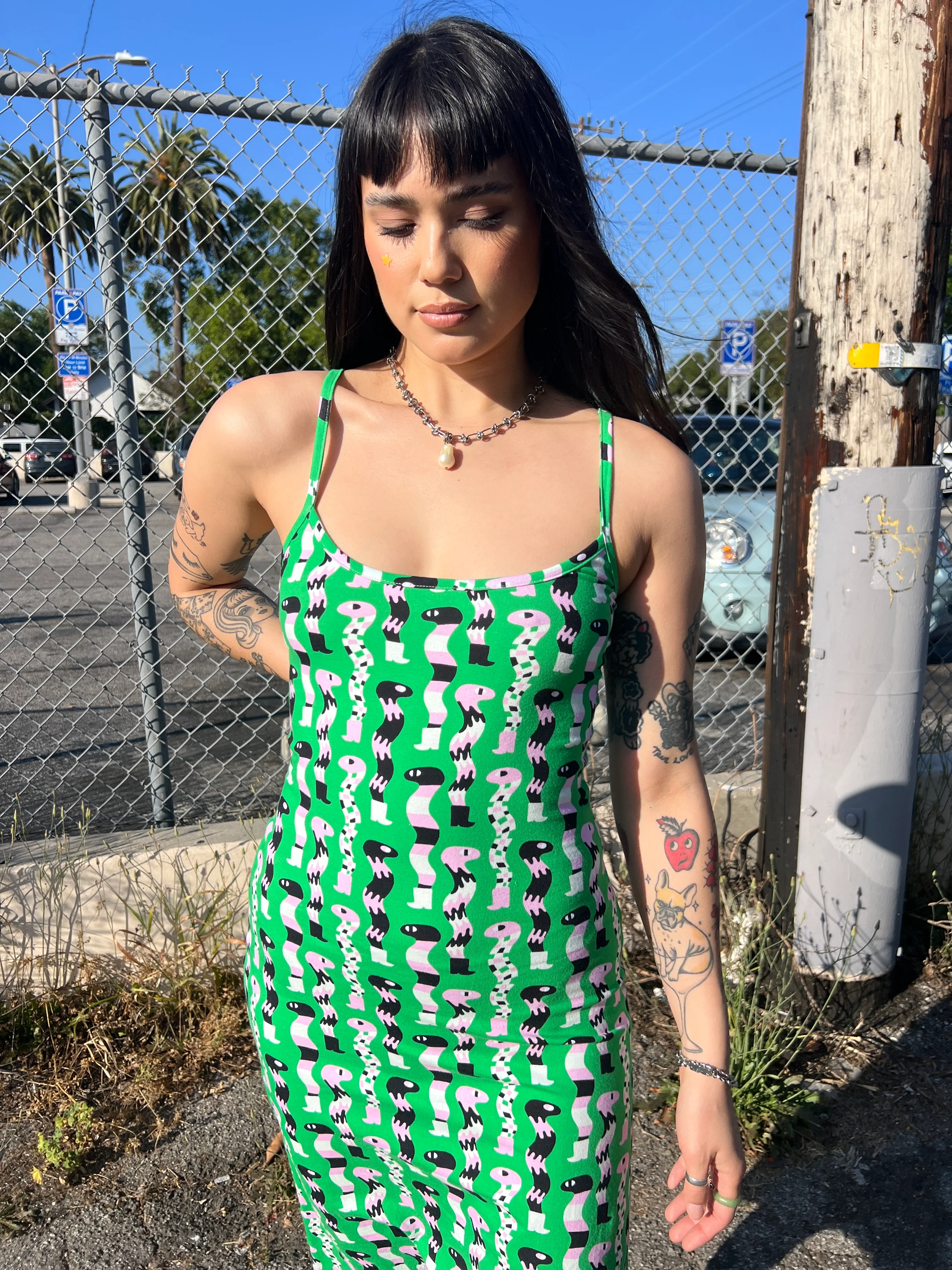 Spaghetti Slip Dress Sssnakes - Image 2