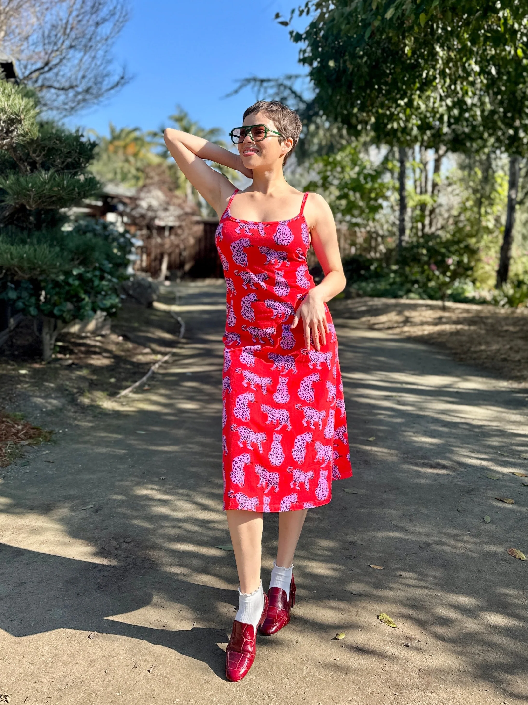 Spaghetti Slip Dress Sondler Cat - Image 11