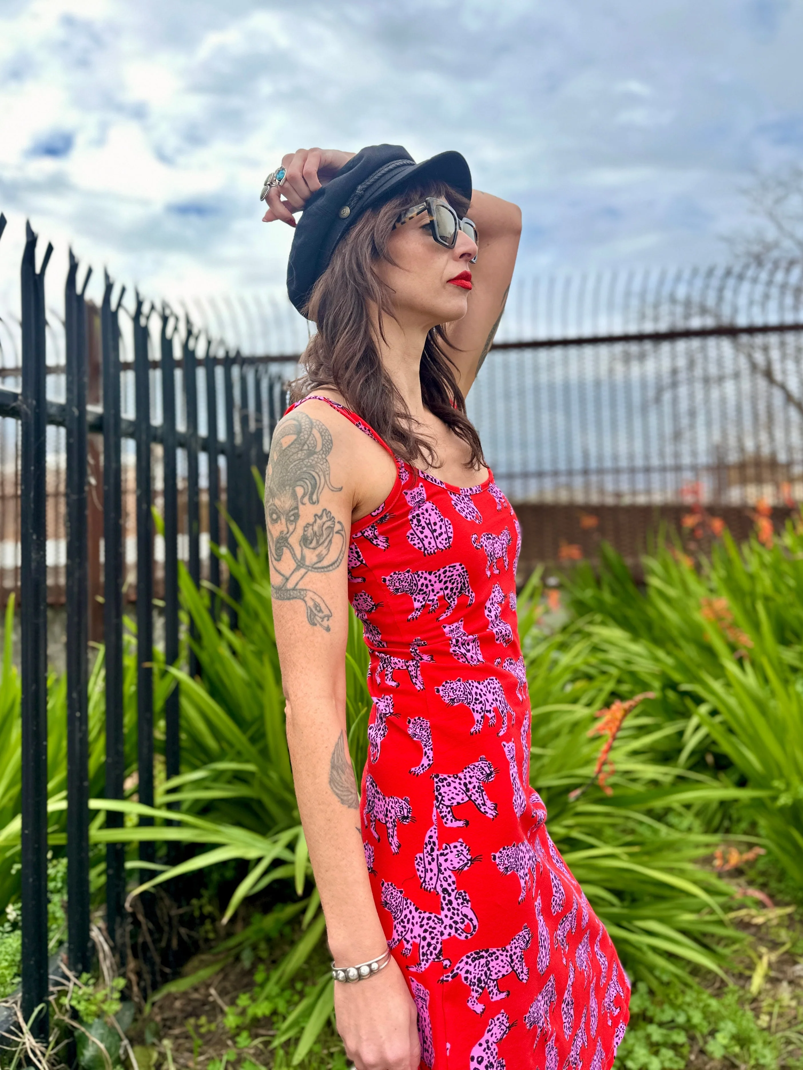 Spaghetti Slip Dress Sondler Cat - Image 7