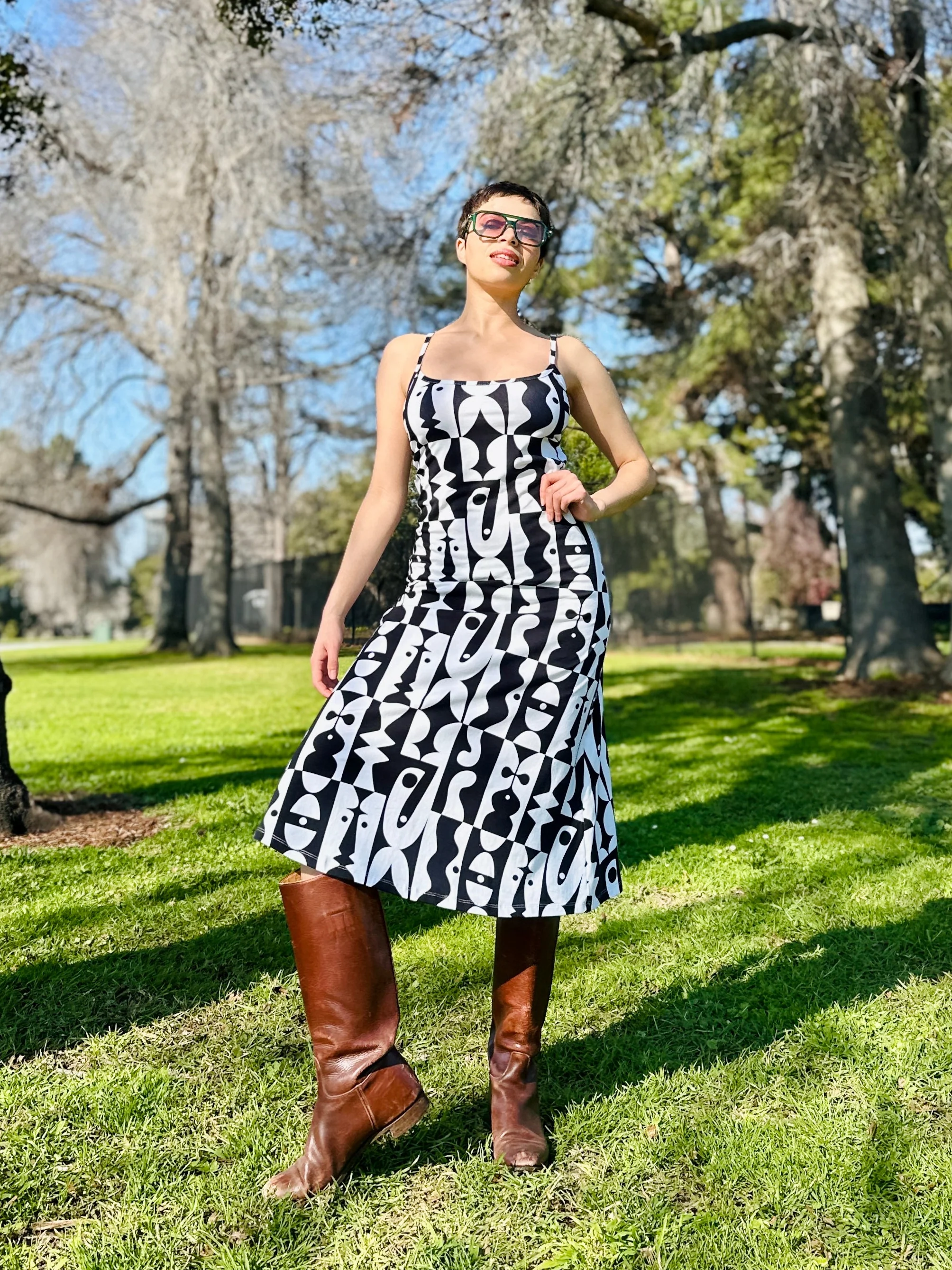 Spaghetti Slip Dress Illusions - Image 10