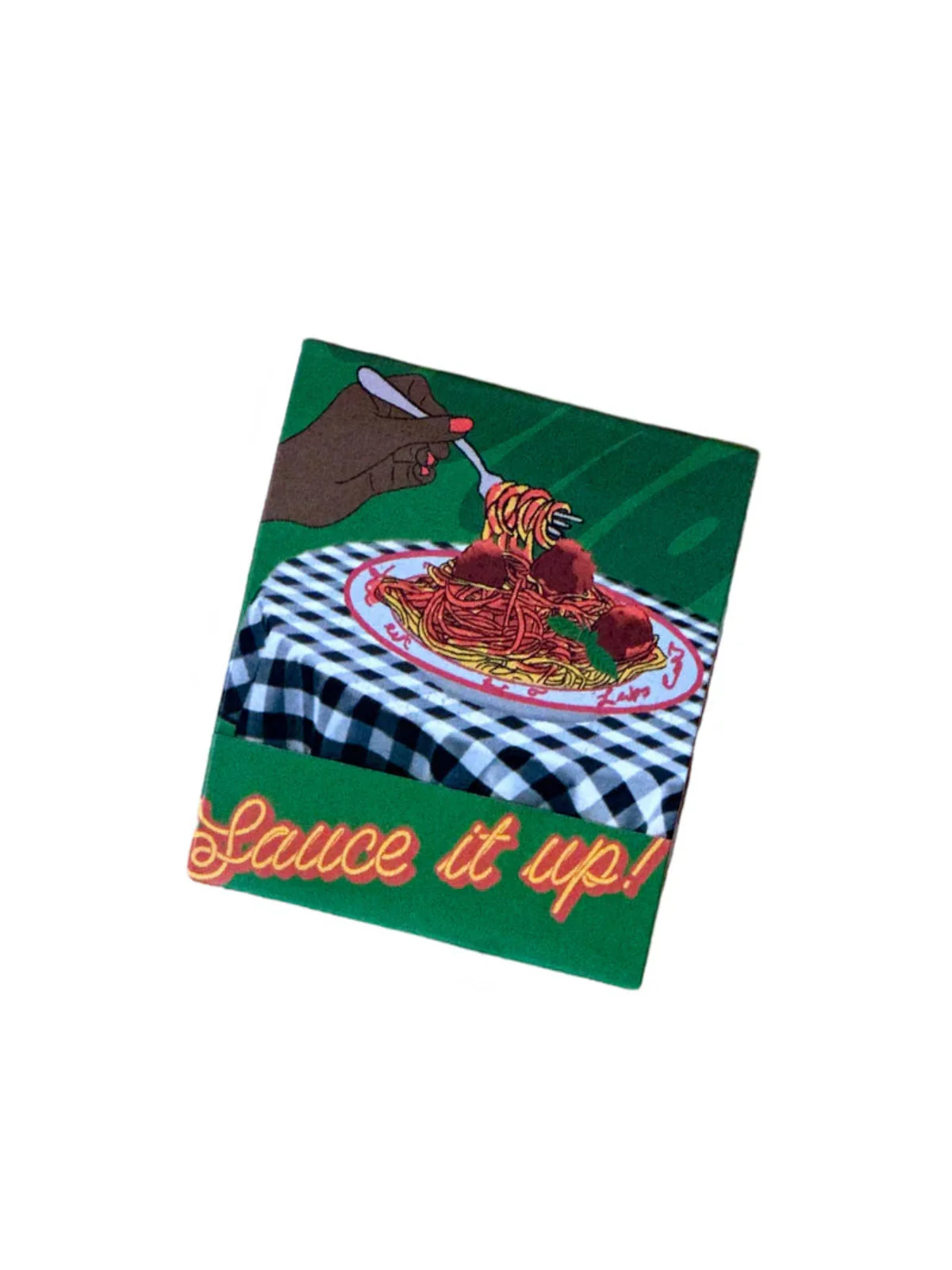 Spaghetti Night Matchbook - Image 2