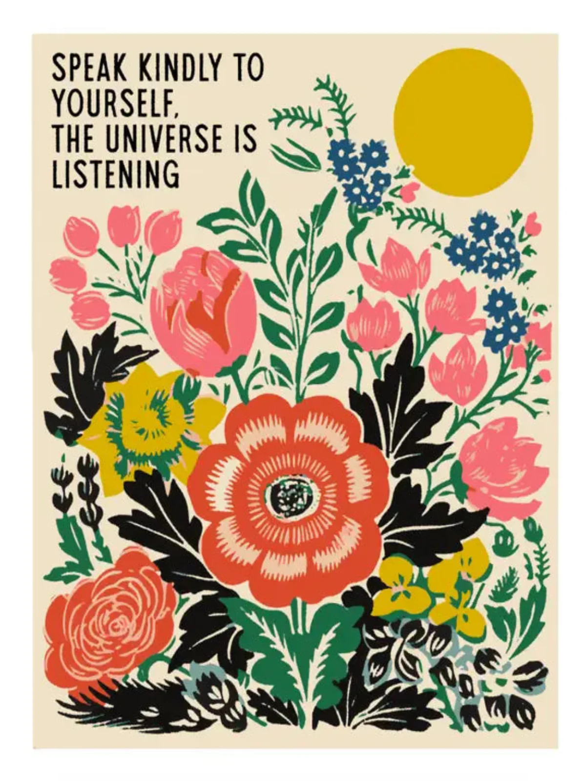Speak Kindly Print