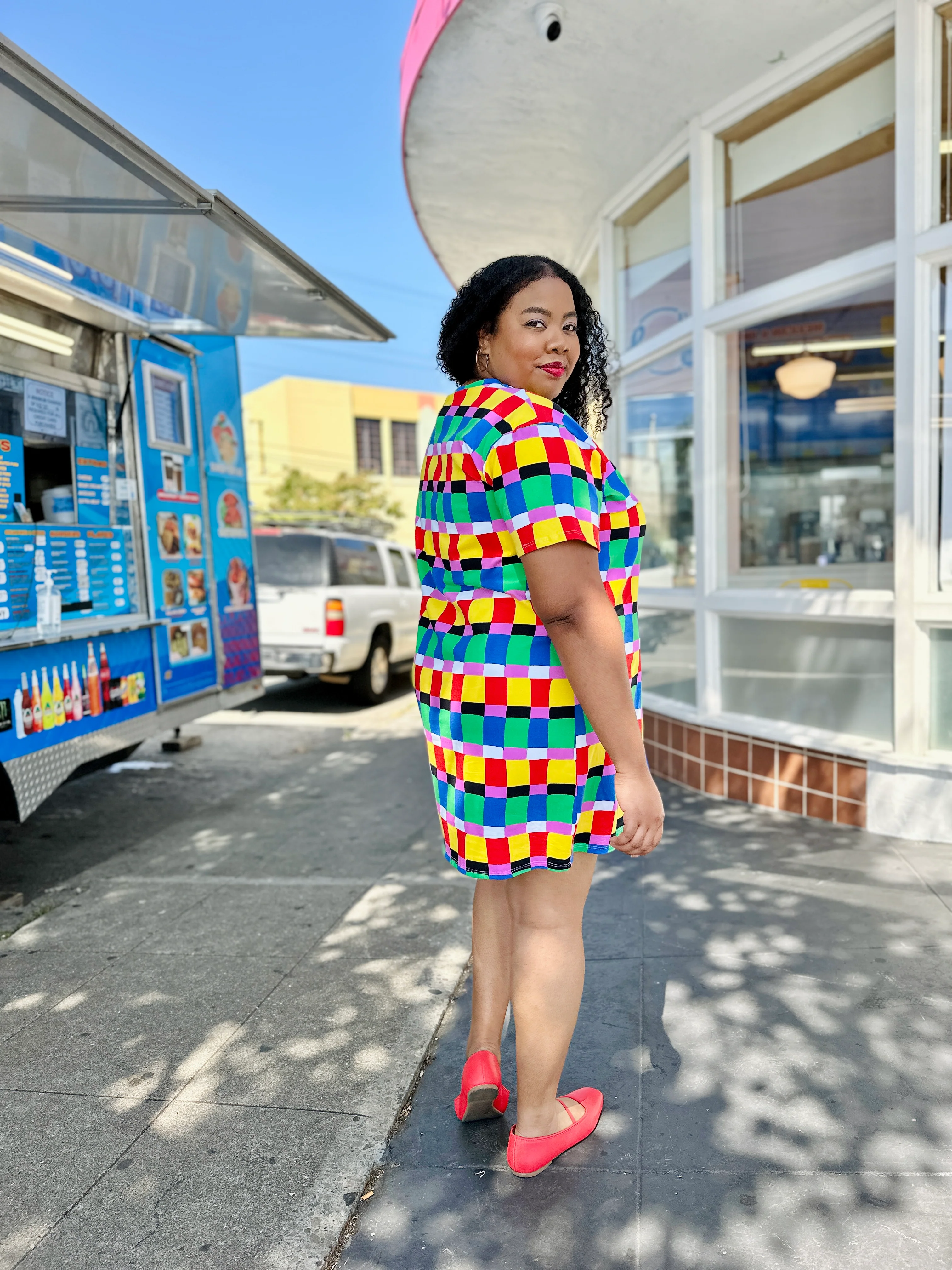 Tee Dress Candy Weave - Image 8