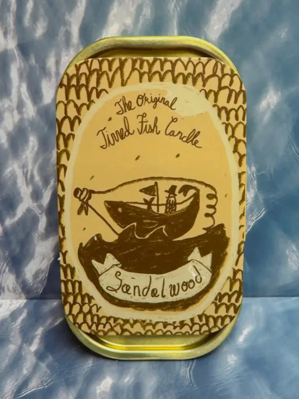 Tinned Fish Candle - Sandalwood