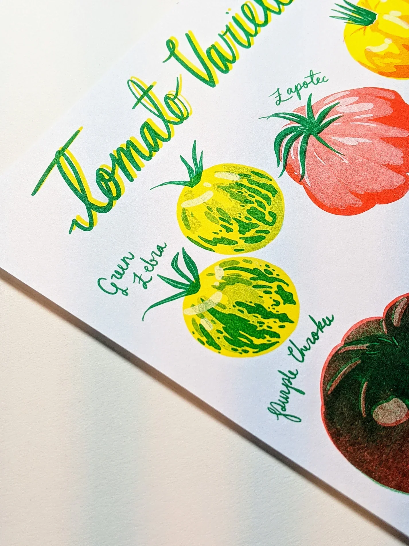 Tomato Varieties Print - Image 2