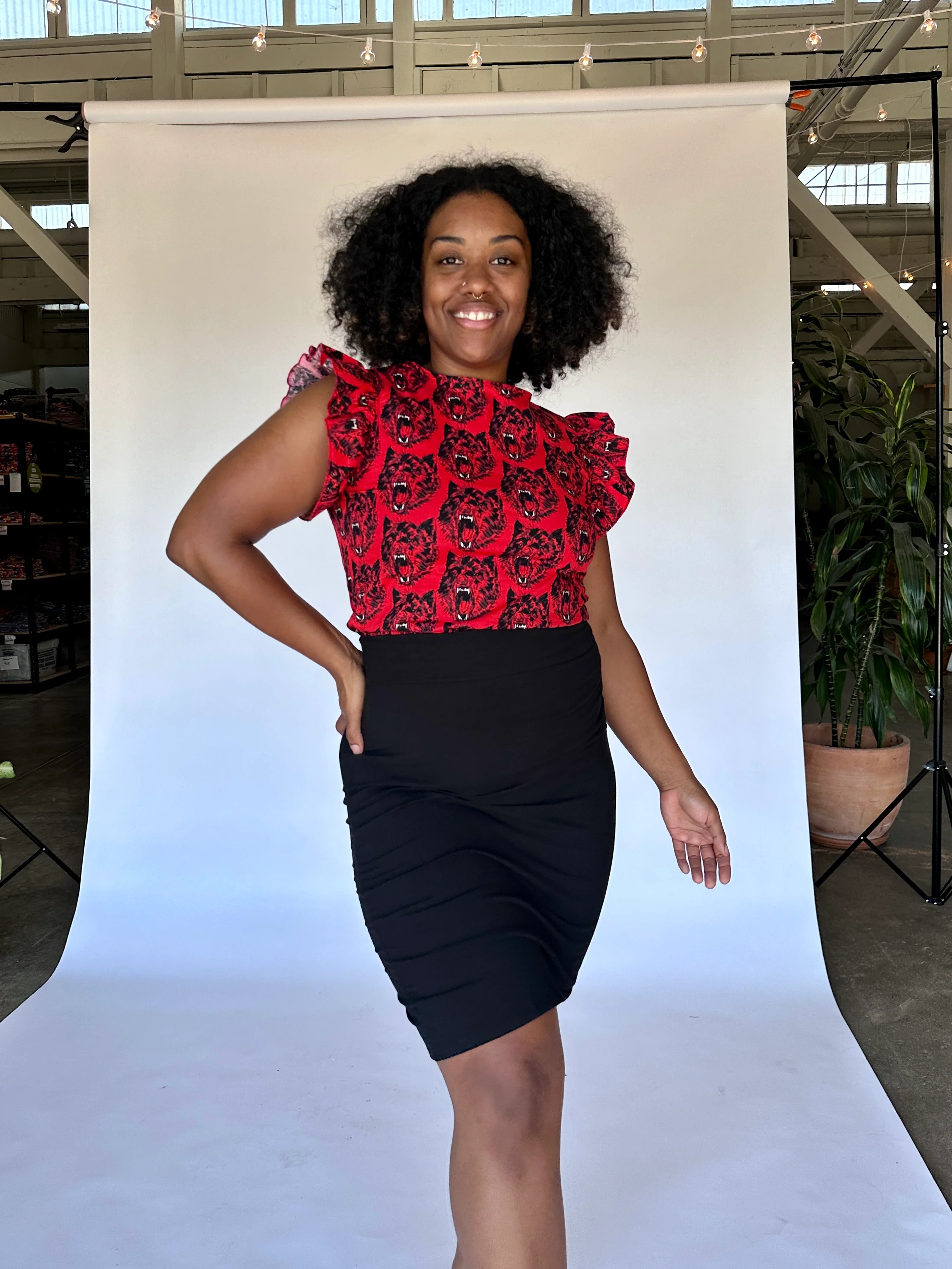 Wiggle Skirt Black - Image 6