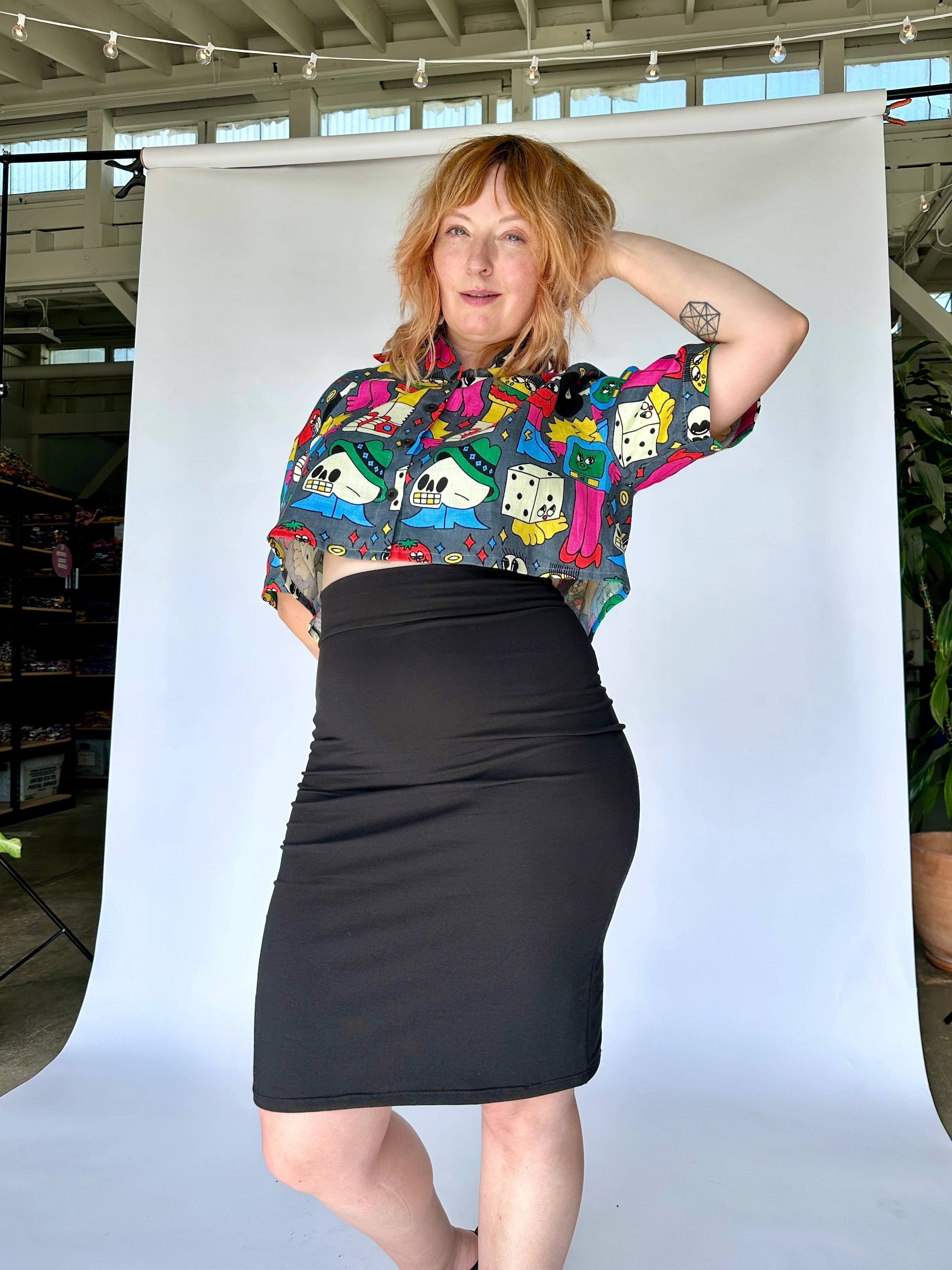 Wiggle Skirt Black - Image 9