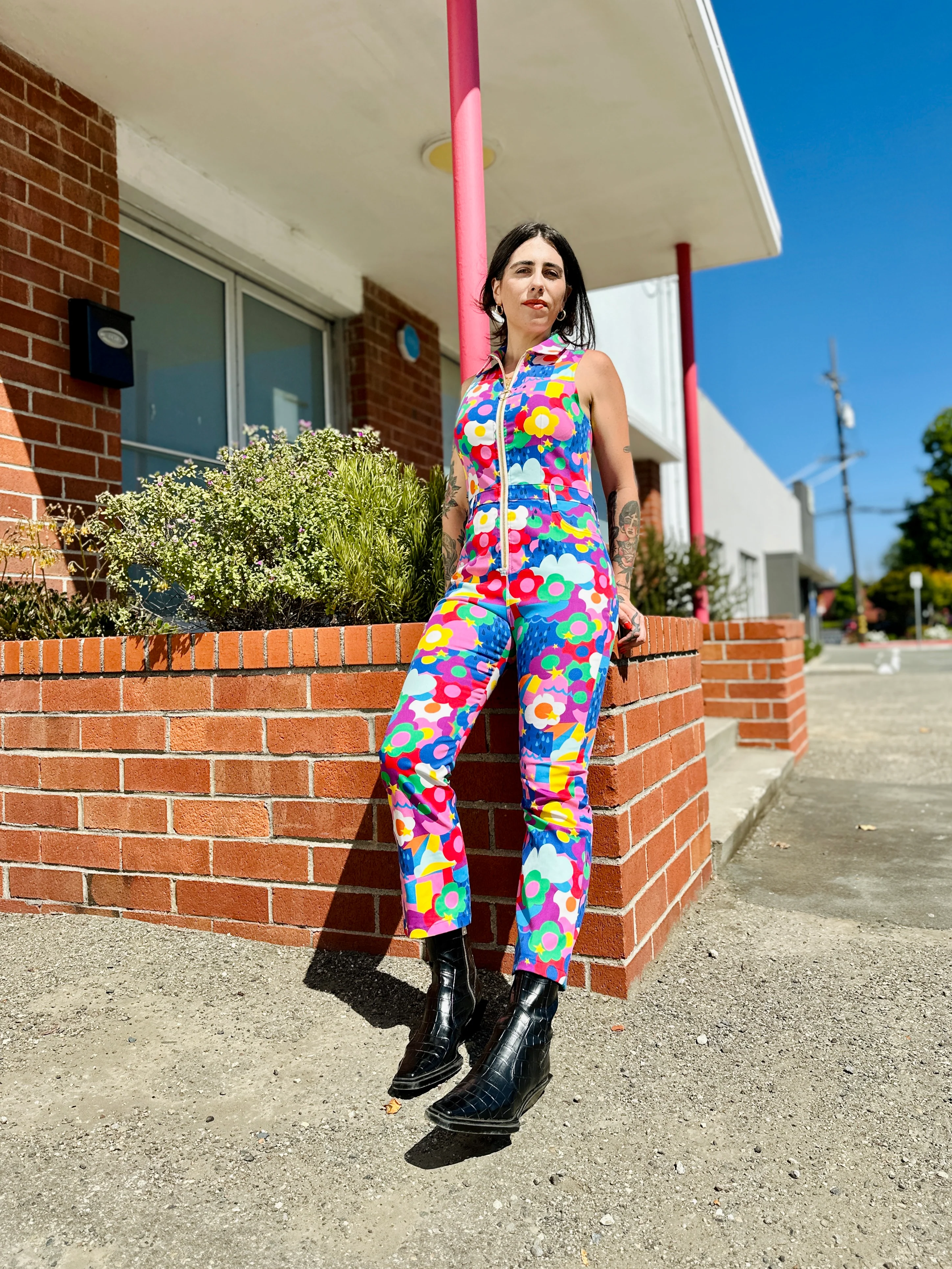 Twill Angelina Suit Summer Daze - Image 6