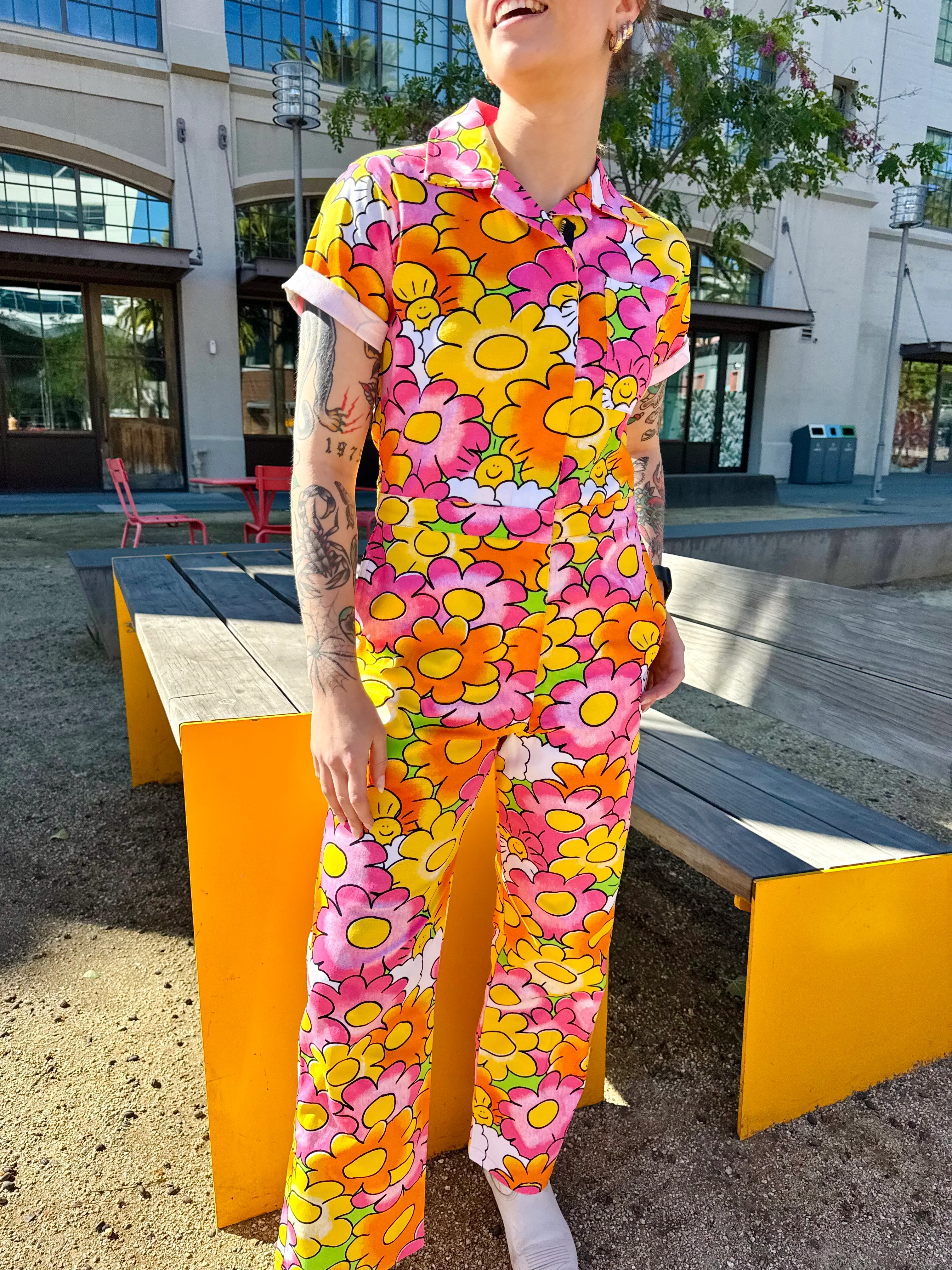 Twill Coveralls Sunny Side Up - Image 2