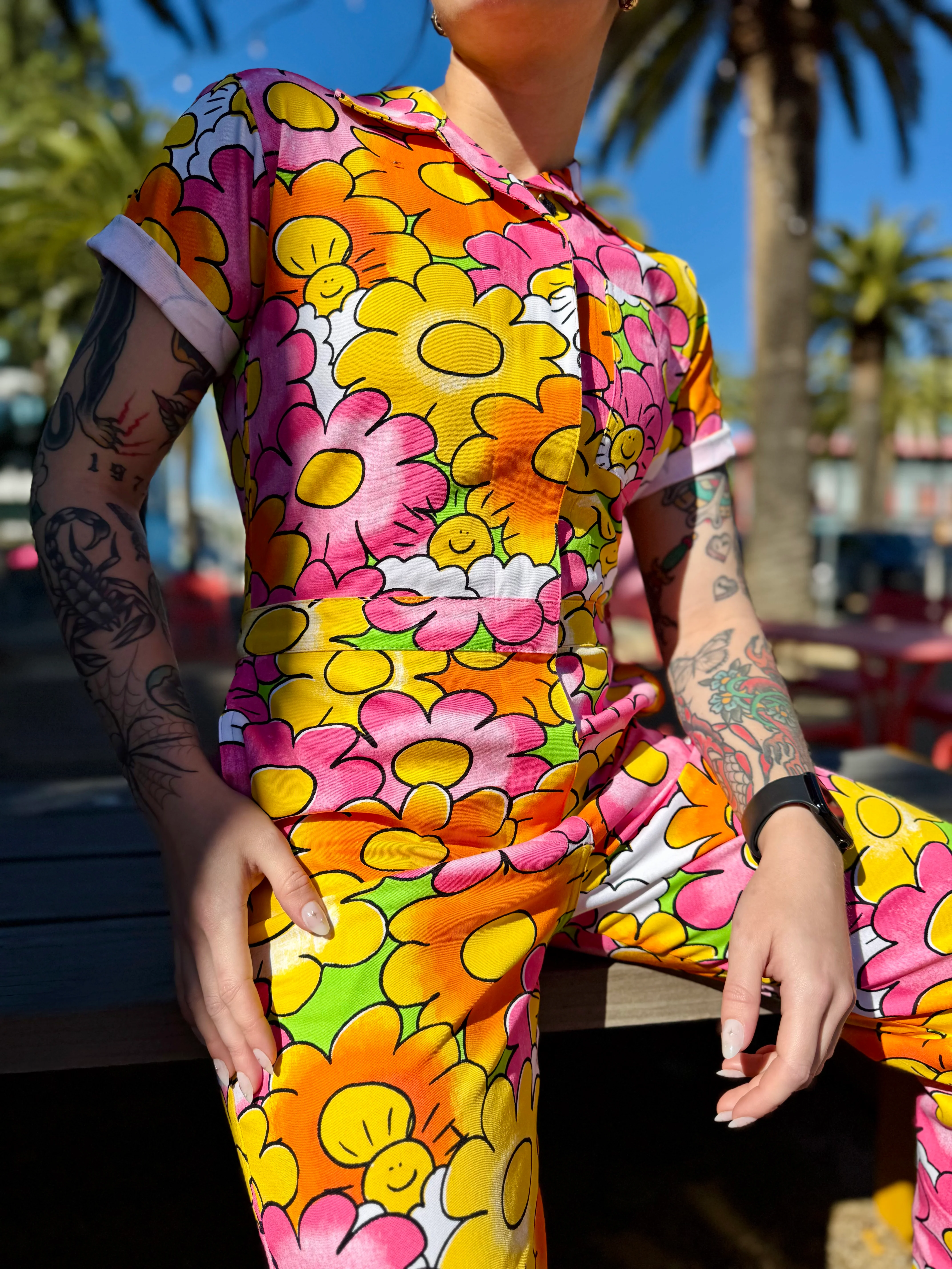 Twill Coveralls Sunny Side Up - Image 3
