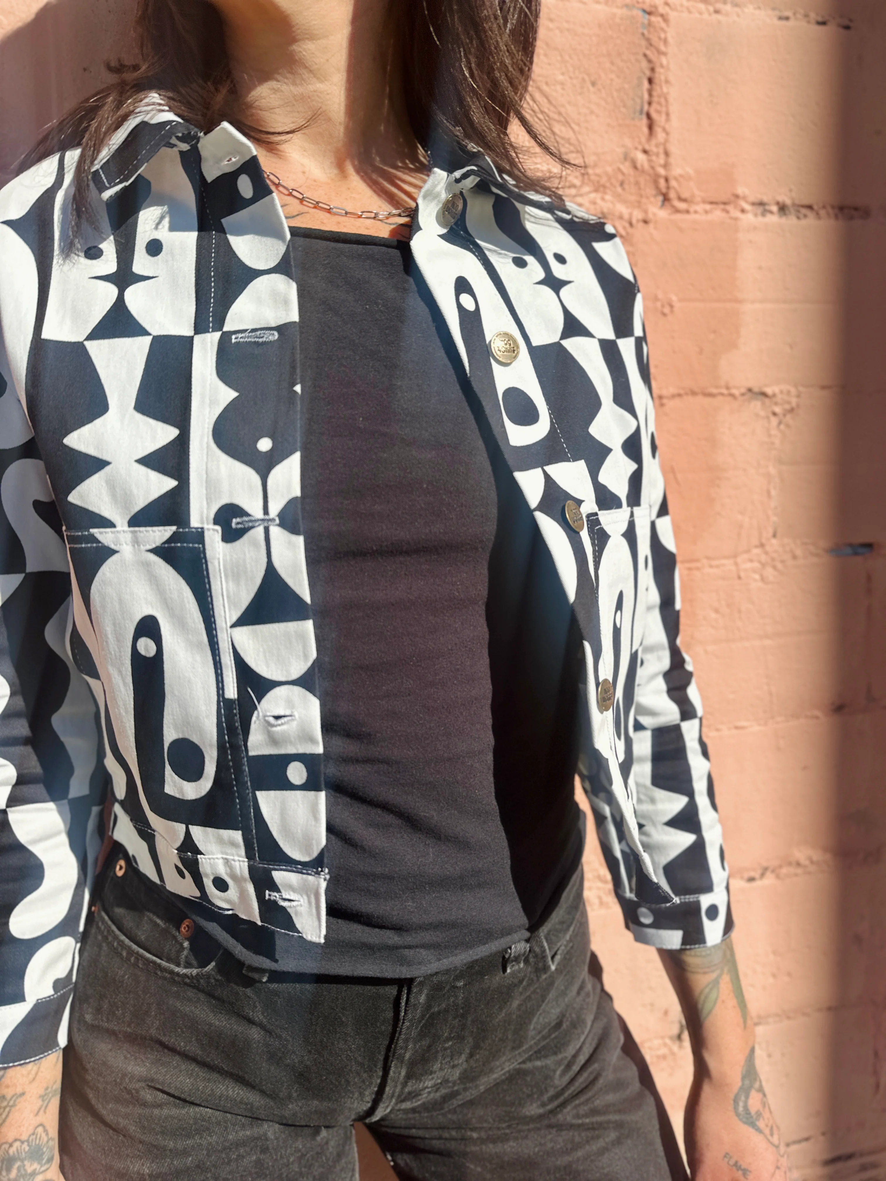 Twill Shorty Jacket Illusions - Image 3