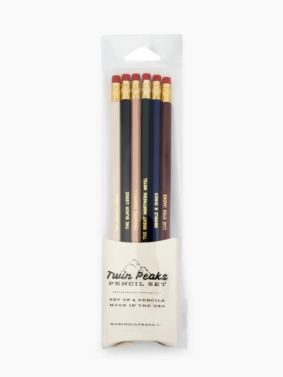 Twin Peaks Pencil Set