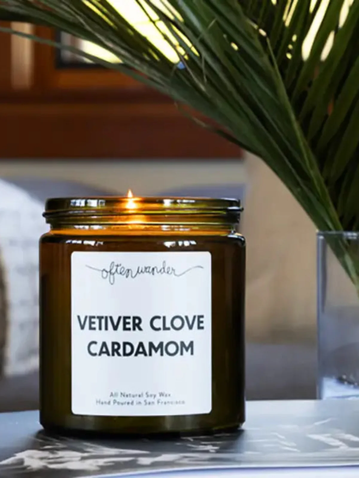 Vetiver Clove Cardamom Signature Candle - Image 2