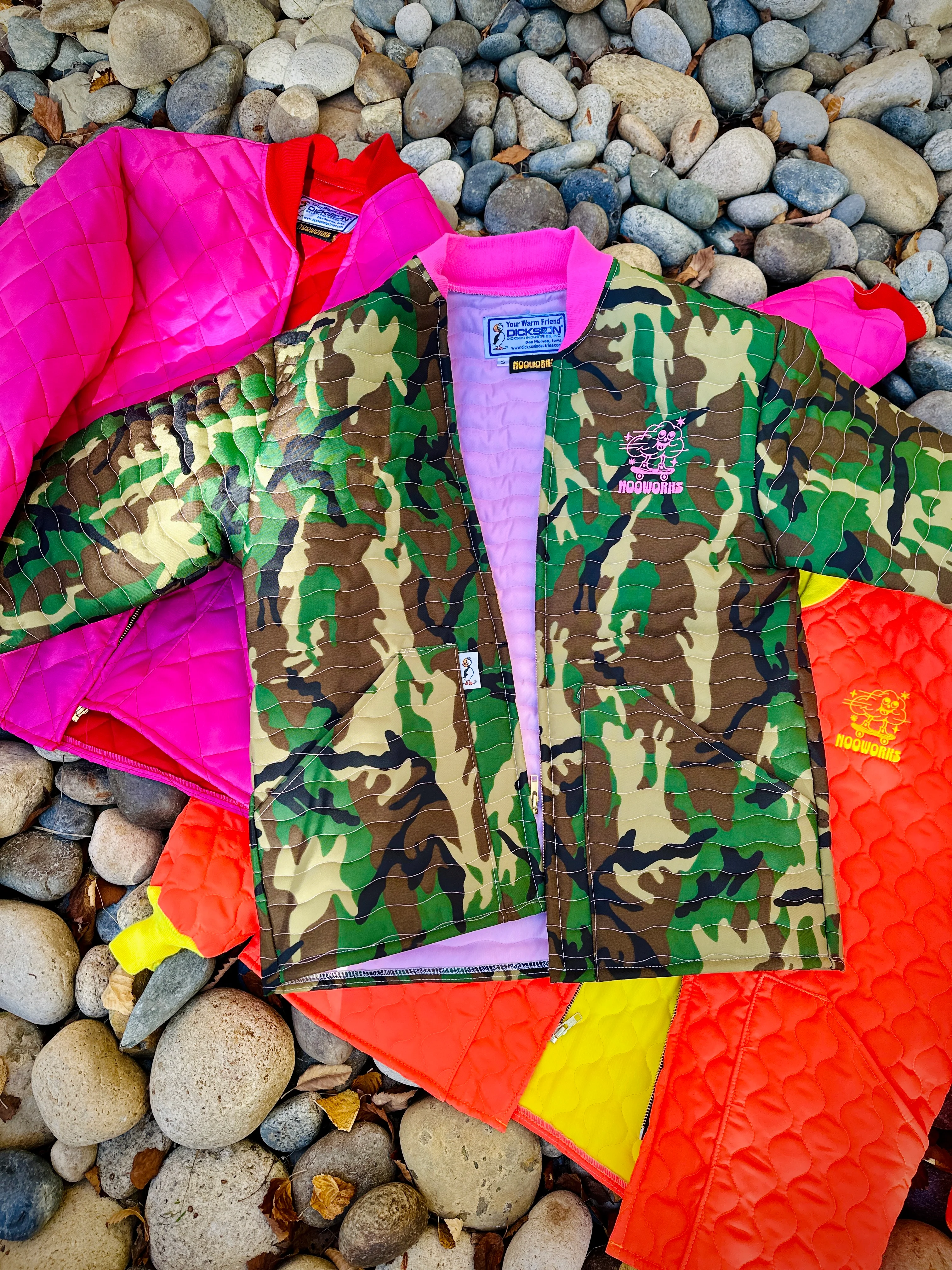 Freezer Jacket Camo/Pink - Image 3