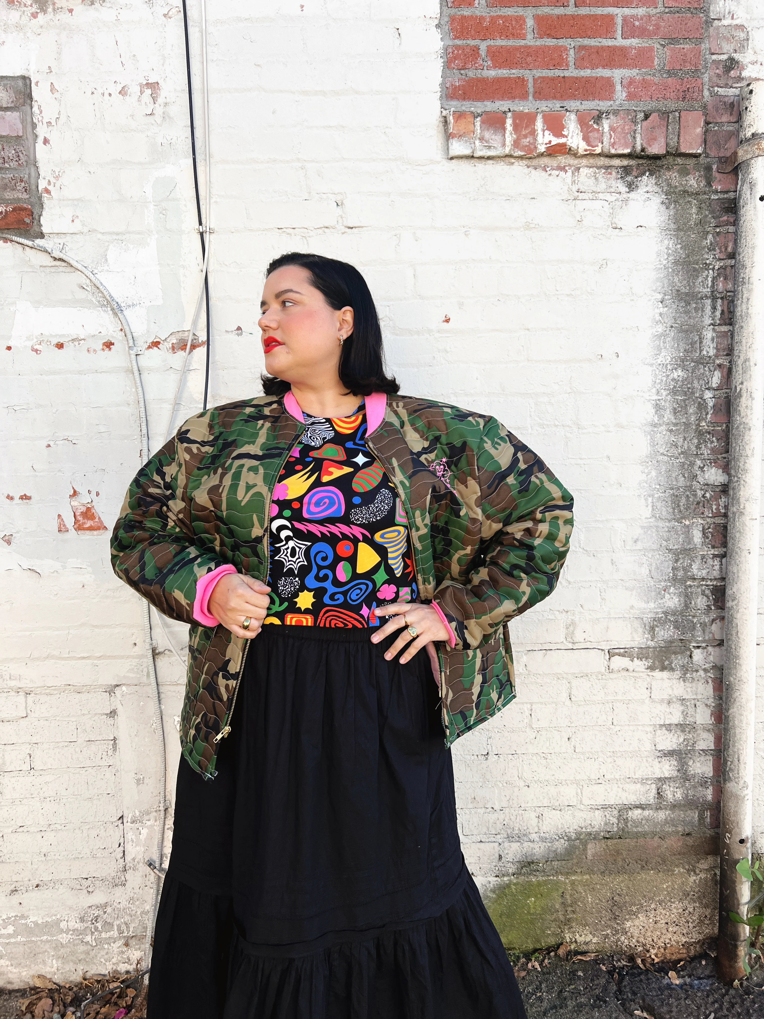 Freezer Jacket Camo/Pink - Image 5