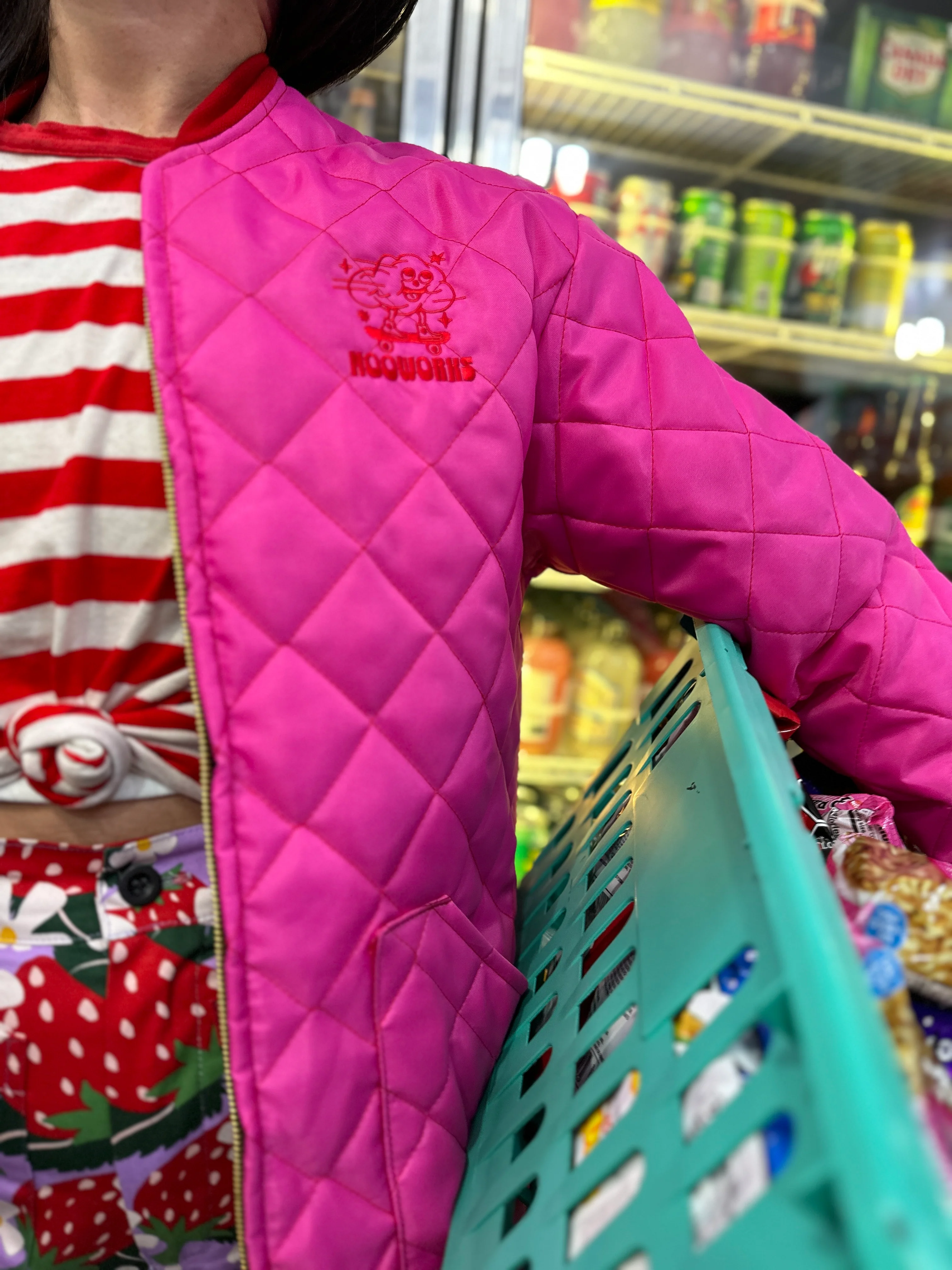 Freezer Jacket Pink/Red - Image 2