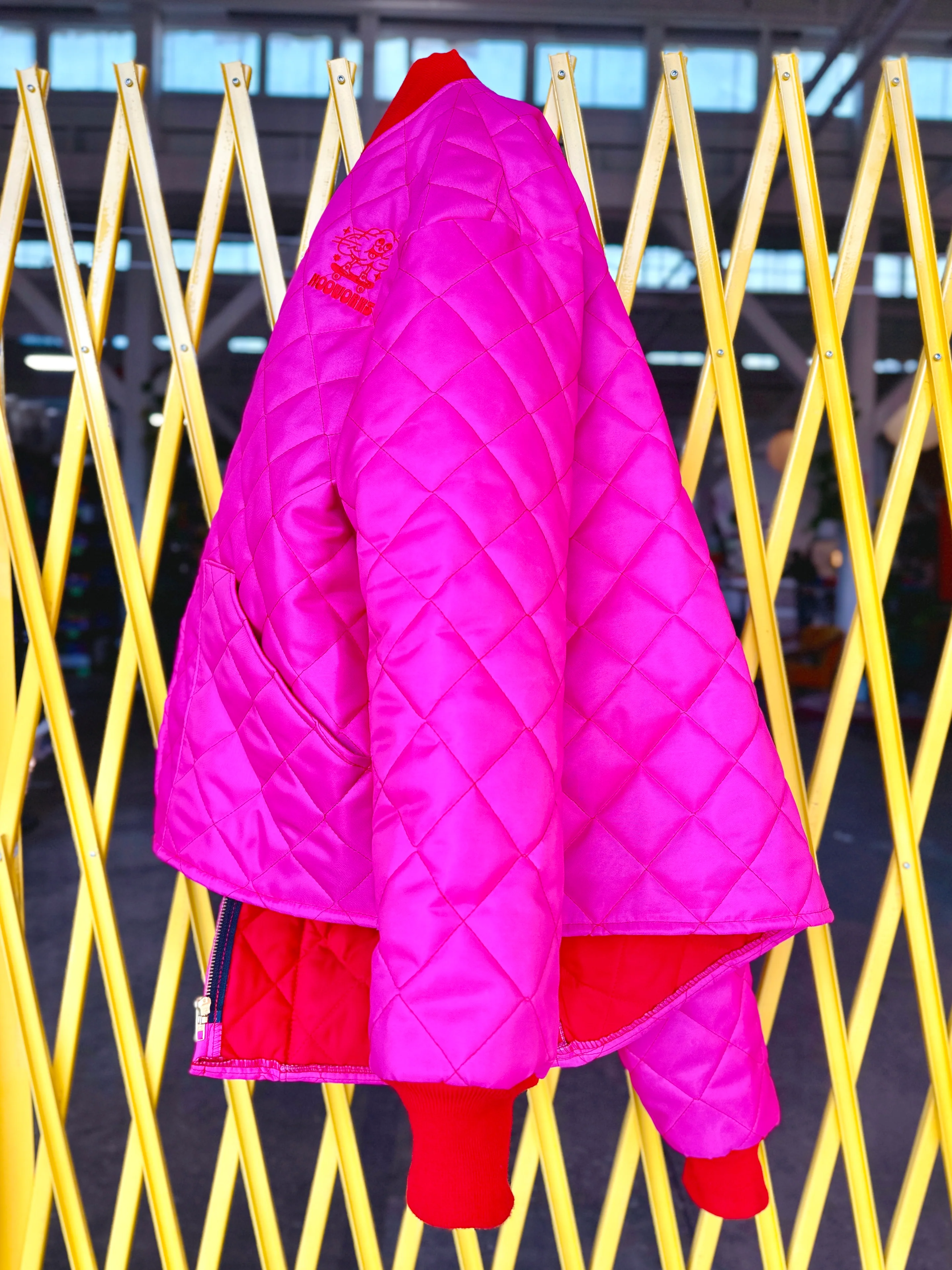 Freezer Jacket Pink/Red - Image 4